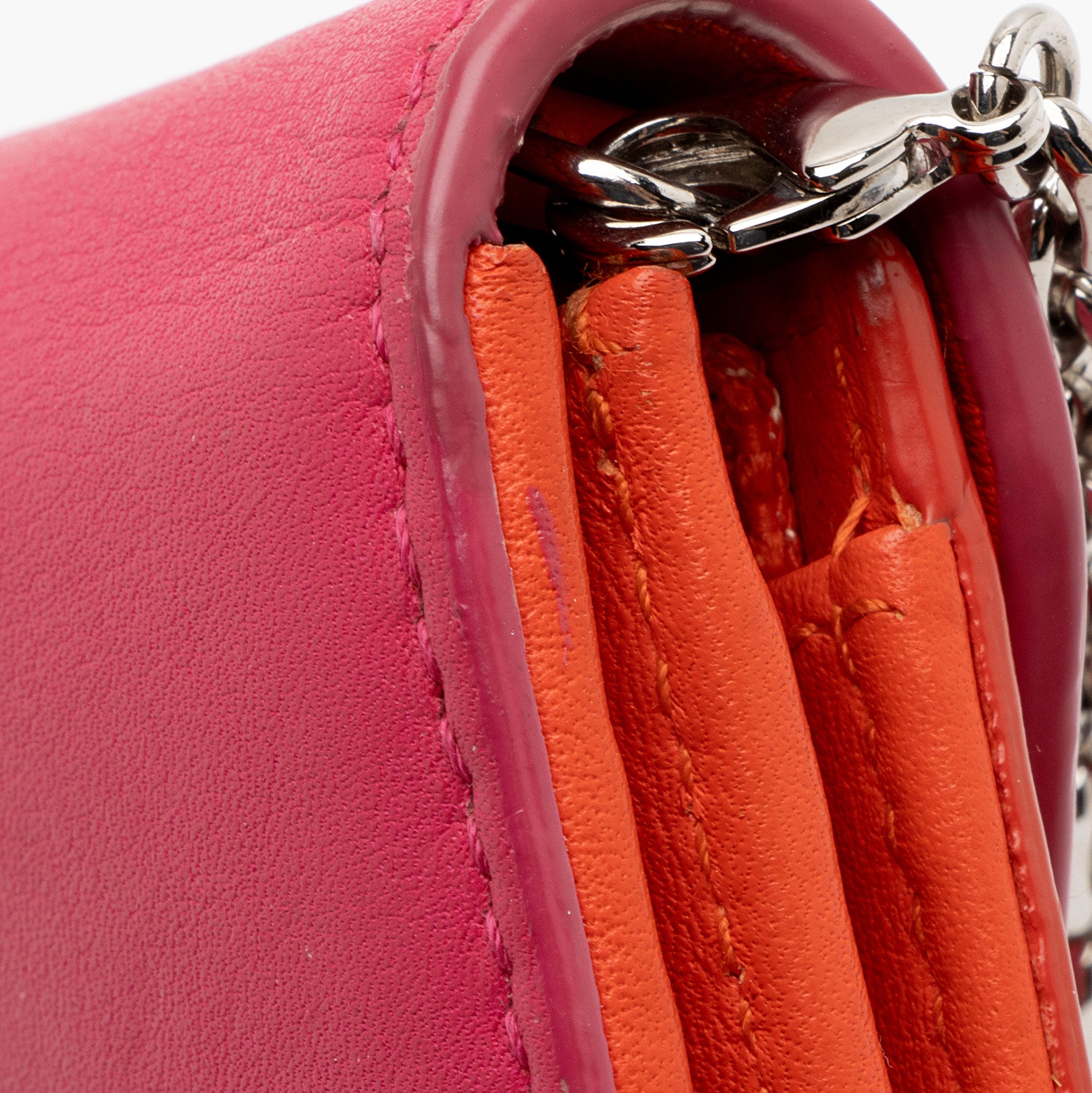 Dior Leather Addict Rendez Vous Wallet on Chain
