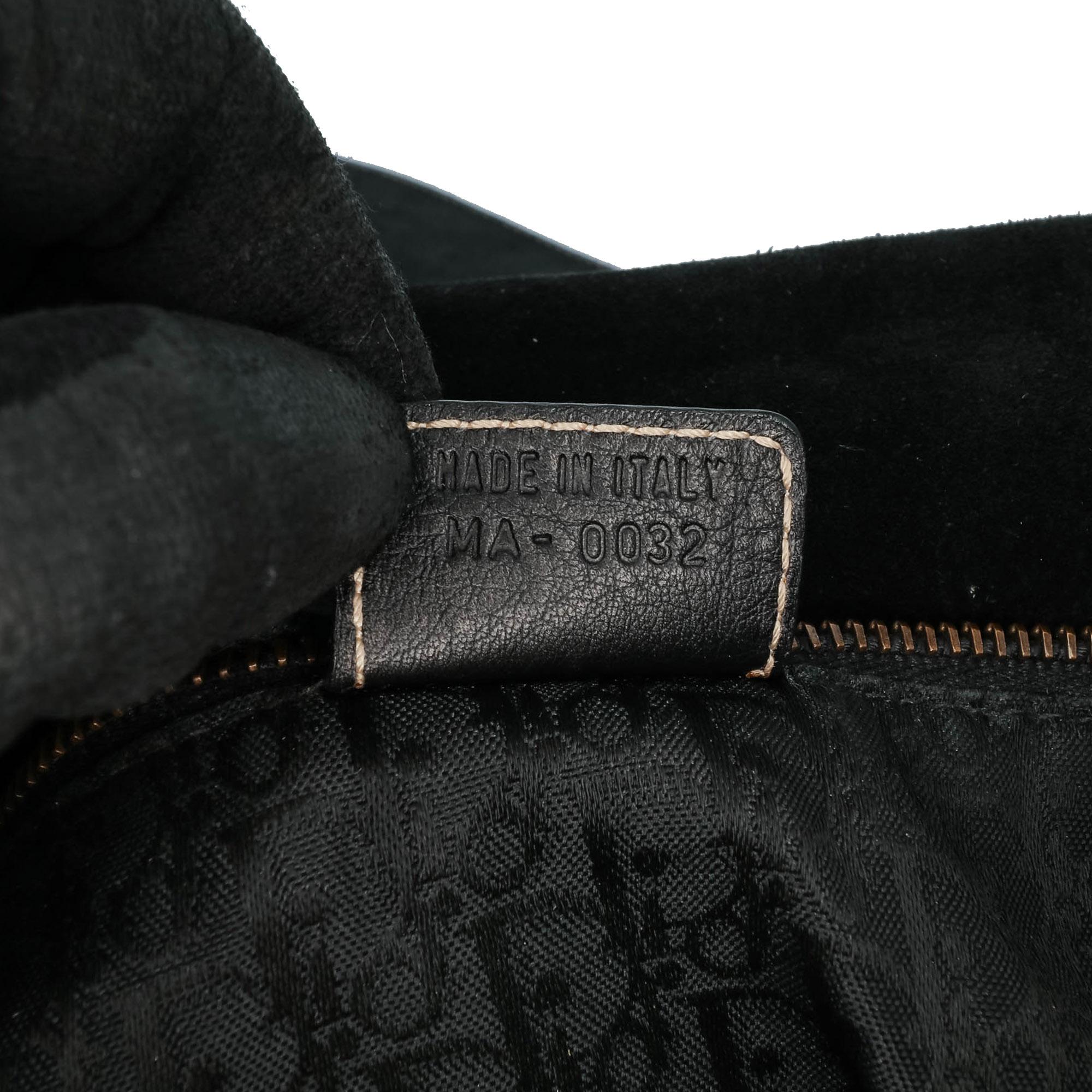 Dior Leather Baudrier Saddle Bag