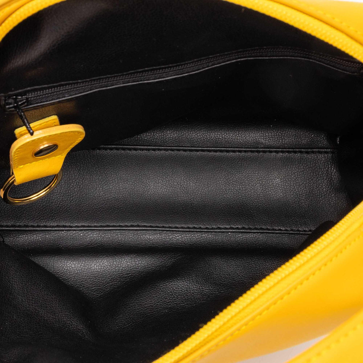 Dior Leather CD Logo Handbag