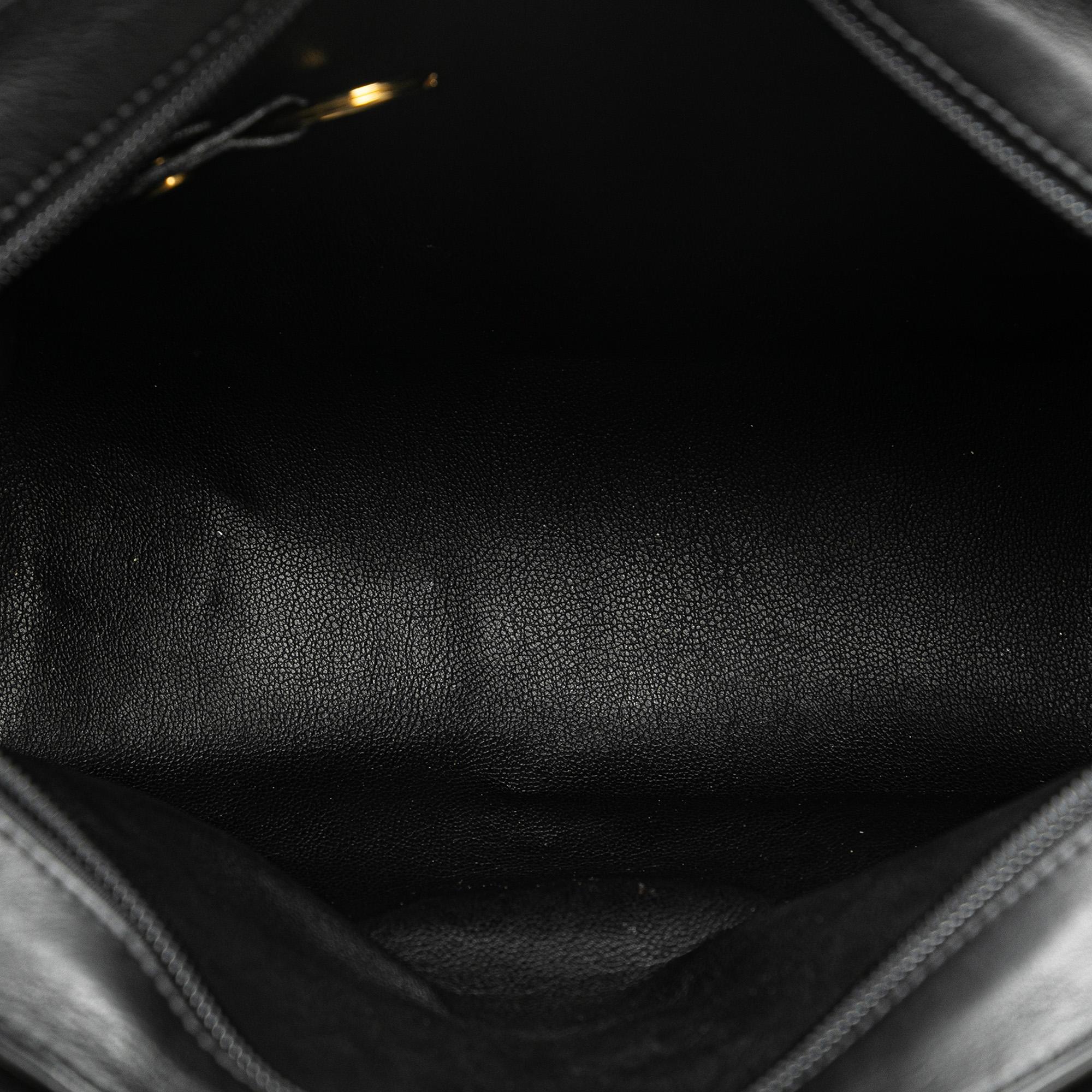 Dior Leather CD Logo Shoulder Bag