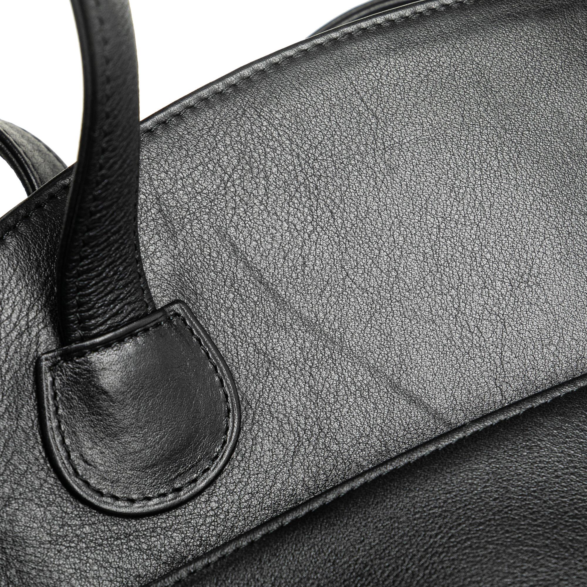 Dior Leather CD Logo Shoulder Bag