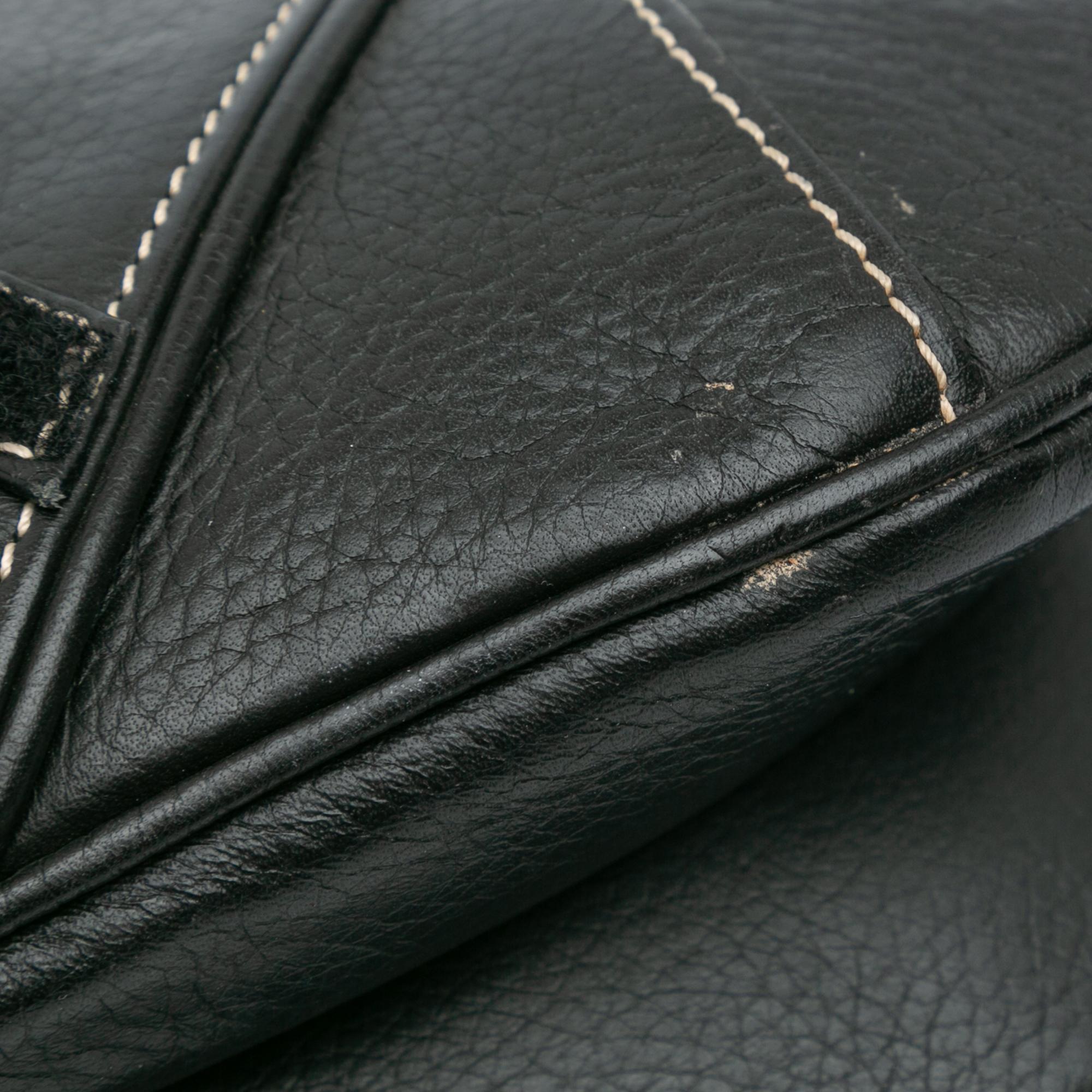 Dior Leather Double Saddle Bag (SHG-OxgLEJ)