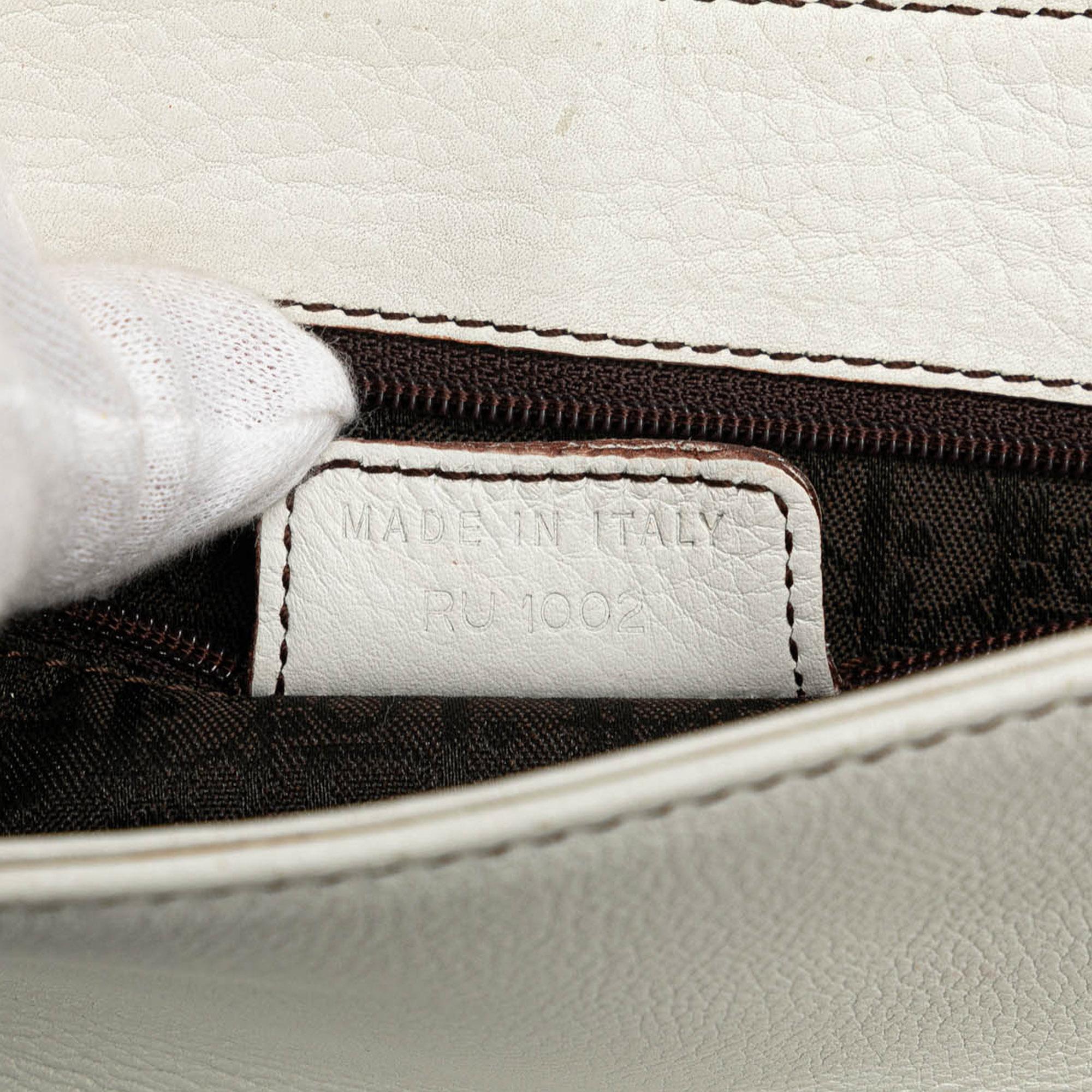 Dior Leather Double Saddle Crossbody