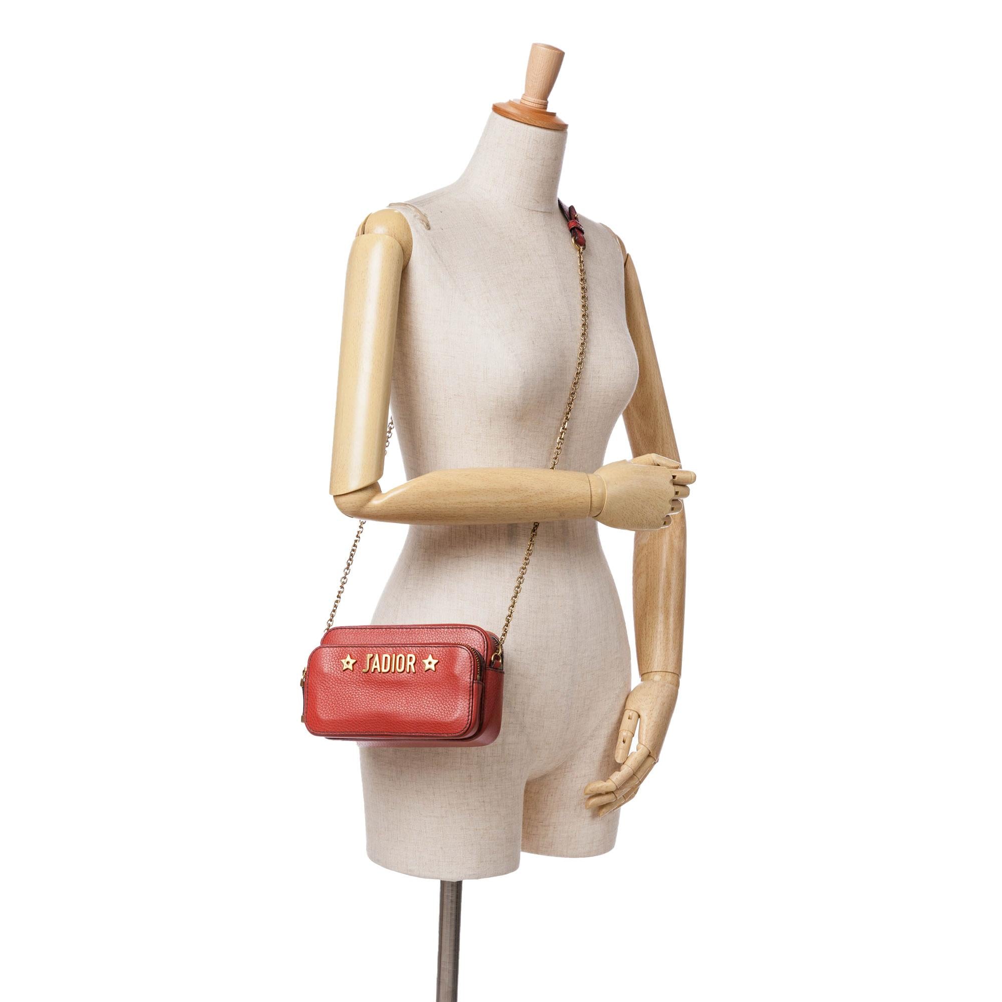 Dior Leather JAdior Camera Bag