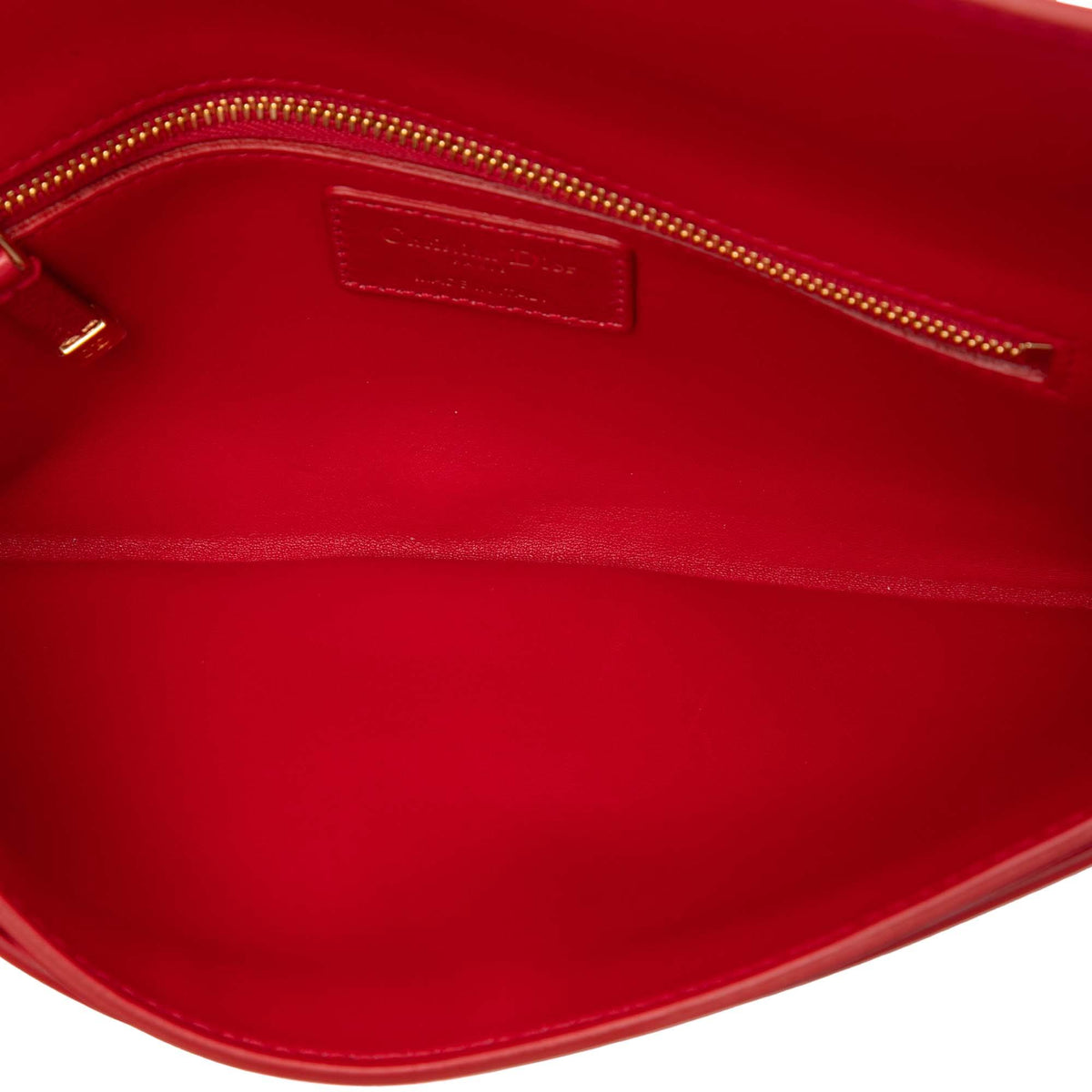 Dior Leather Montaigne 30 Clutch with Chain