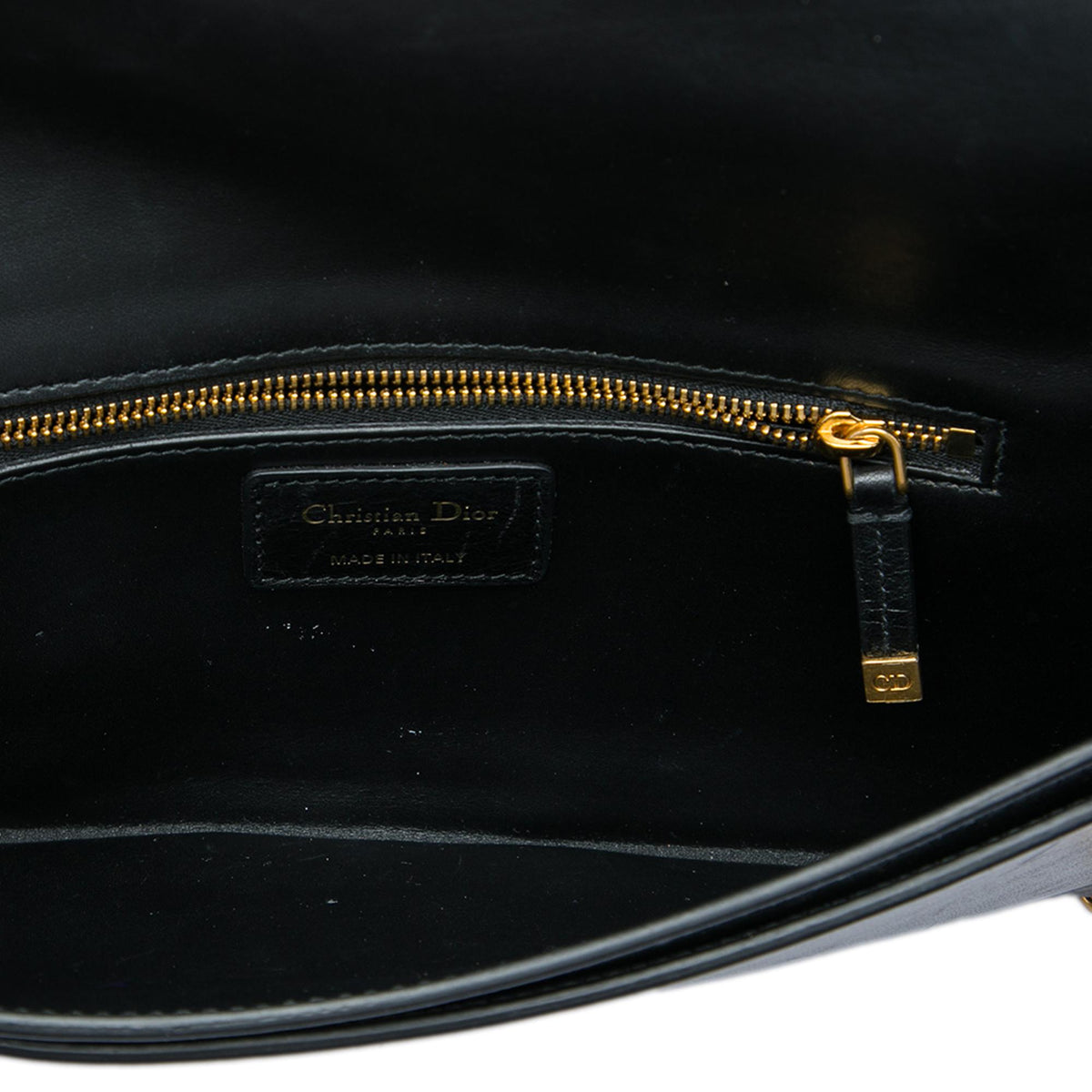 Dior Leather Montaigne 30 Clutch with Chain