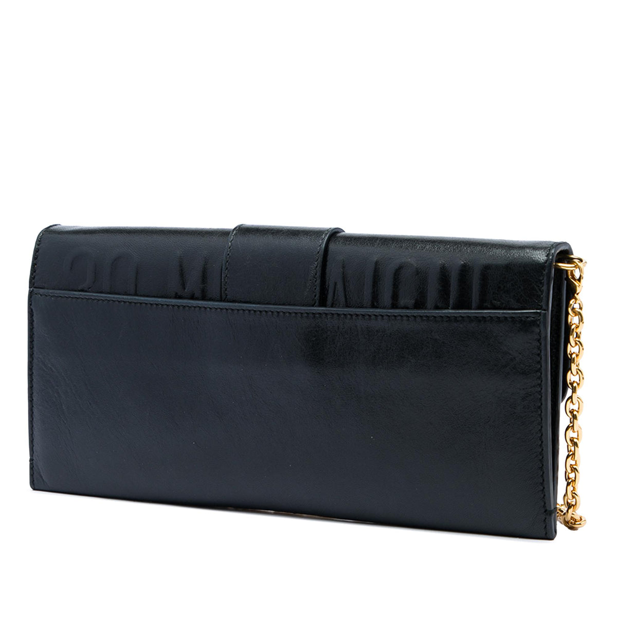 Dior Leather Montaigne 30 Clutch with Chain
