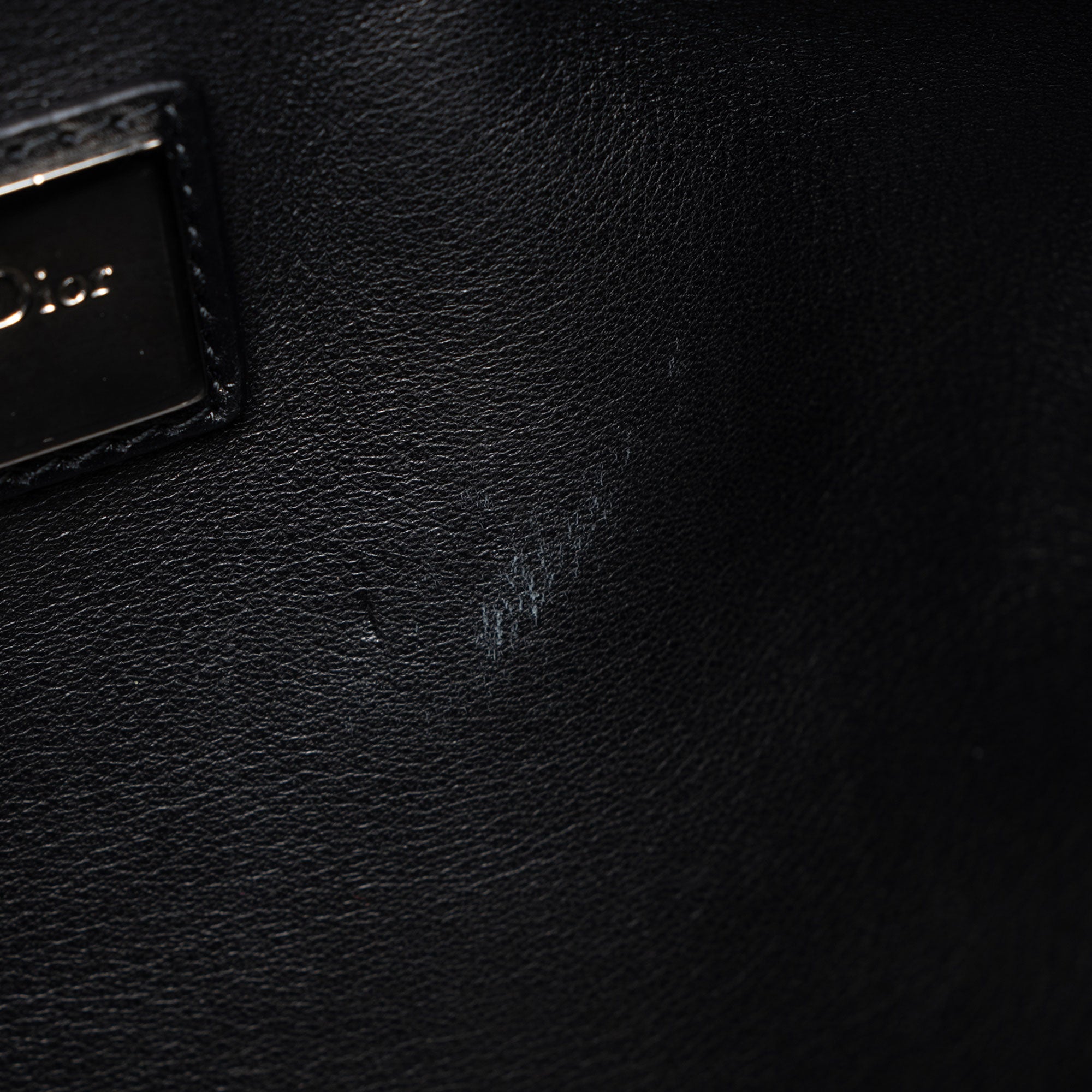 Dior Limited Edition Canvas Anselm Reyle Polochon Satchel