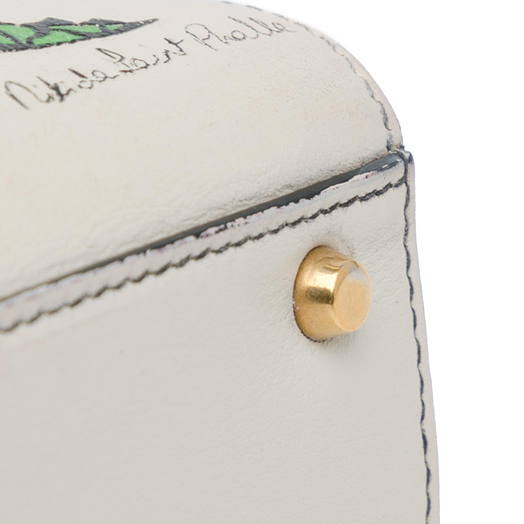 Dior Limited Edition Niki De Saint Phalle Mini Dragon Calfskin Lady Dior (SHG-cPVrsh)