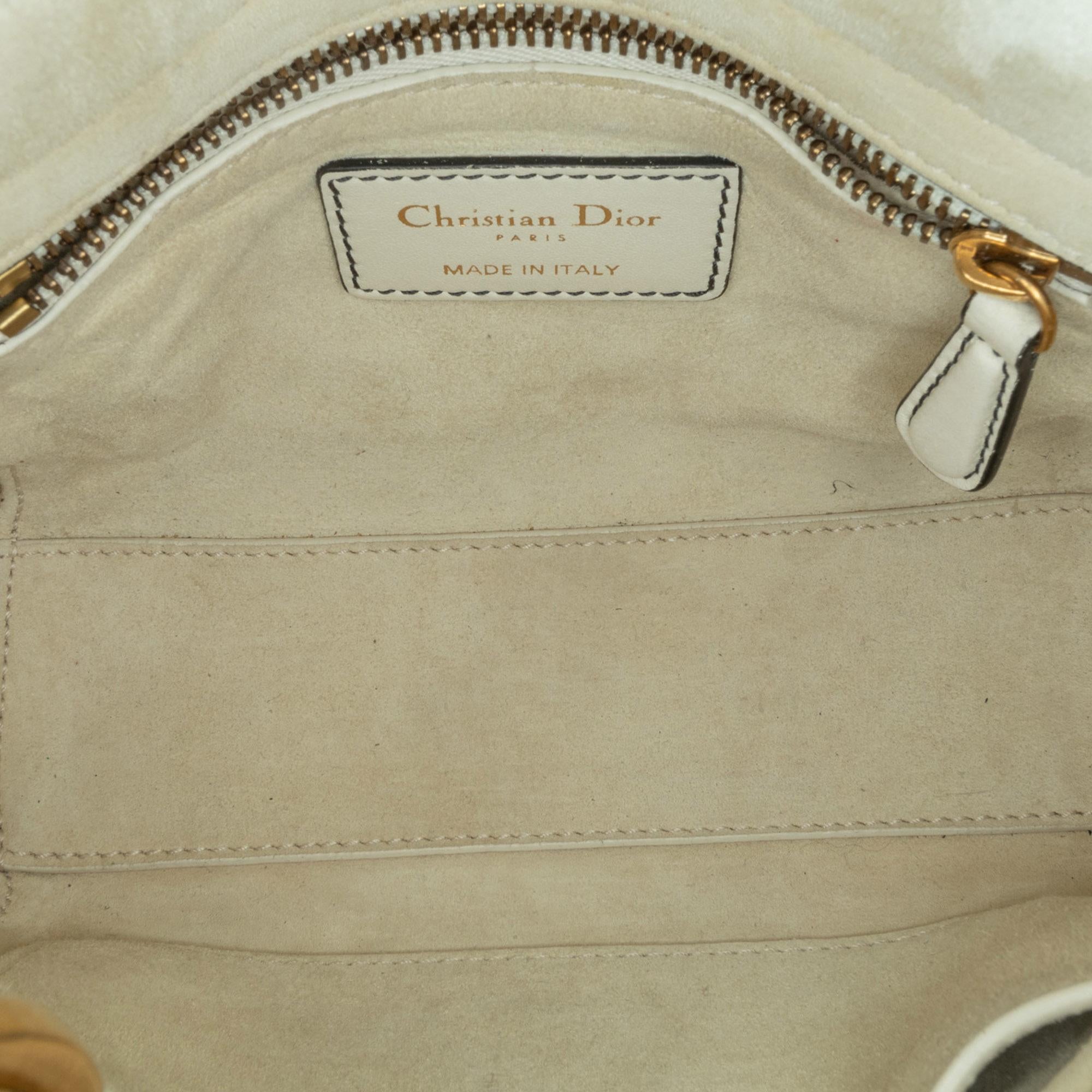 Dior Limited Edition Niki De Saint Phalle Mini Dragon Calfskin Lady Dior (SHG-cPVrsh)