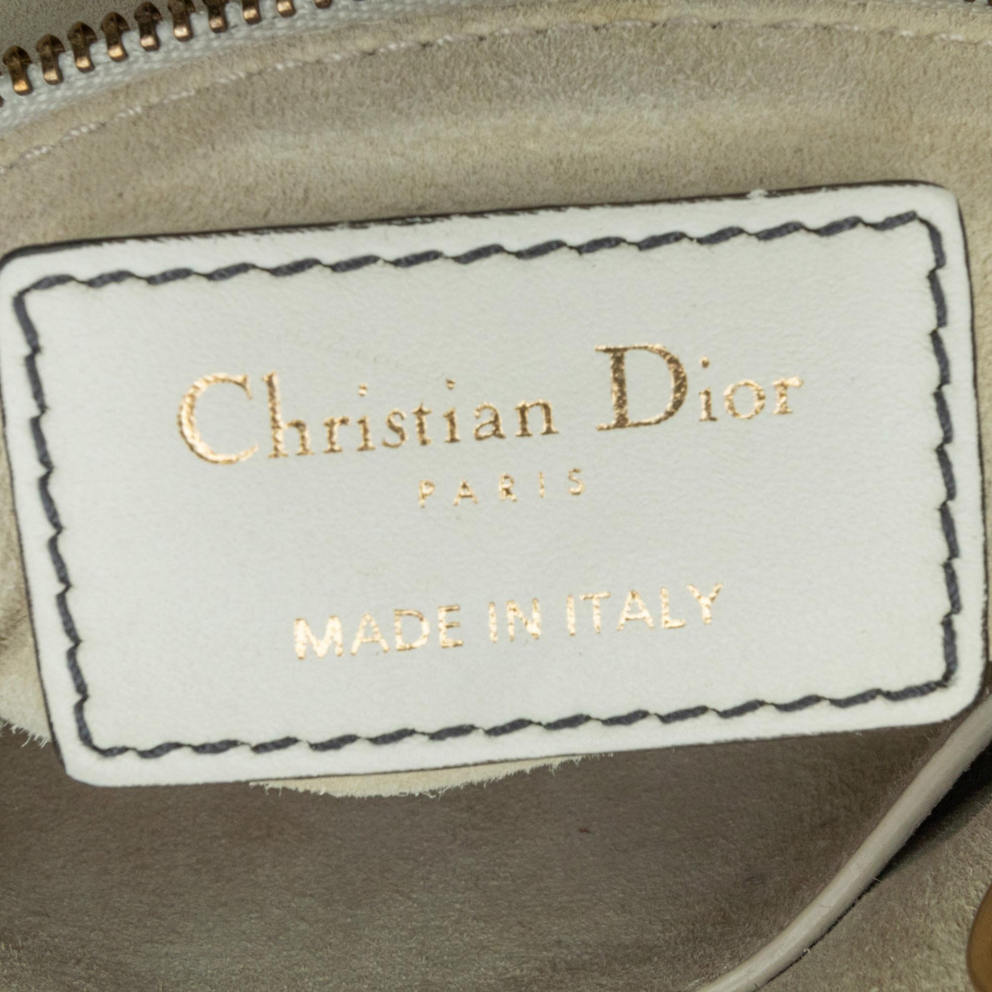 Dior Limited Edition Niki De Saint Phalle Mini Dragon Calfskin Lady Dior (SHG-cPVrsh)