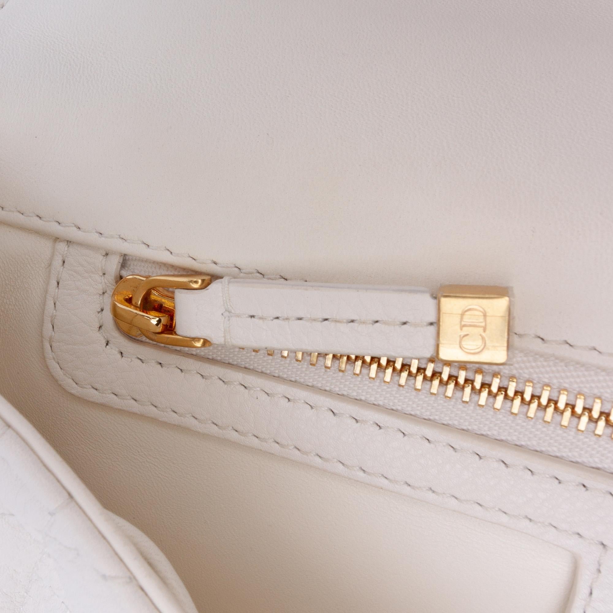 Dior Medium Calfskin Cannage Supple Caro Bag