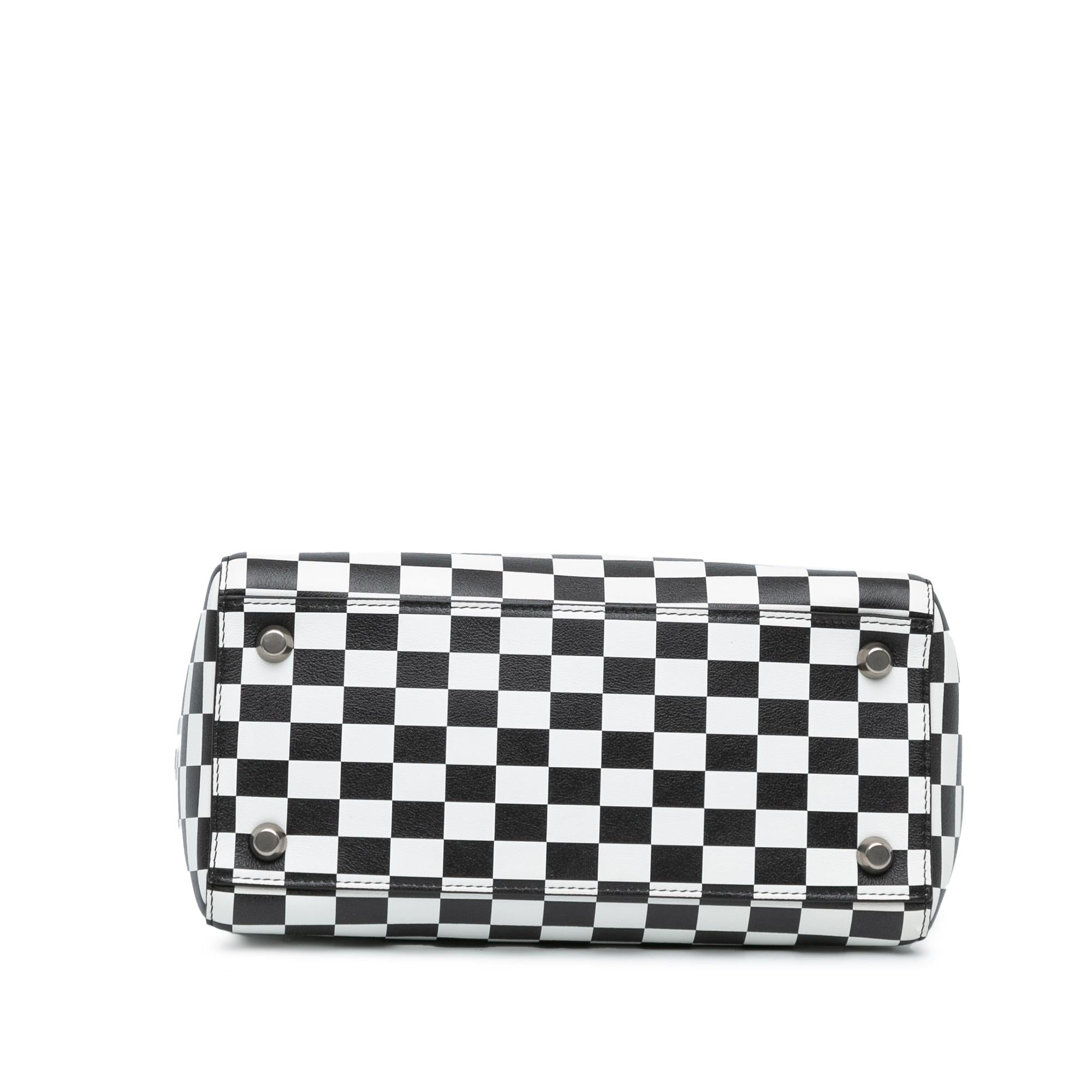 Dior Medium Calfskin Checkered Lady Dior (SHG-QaR3oV)