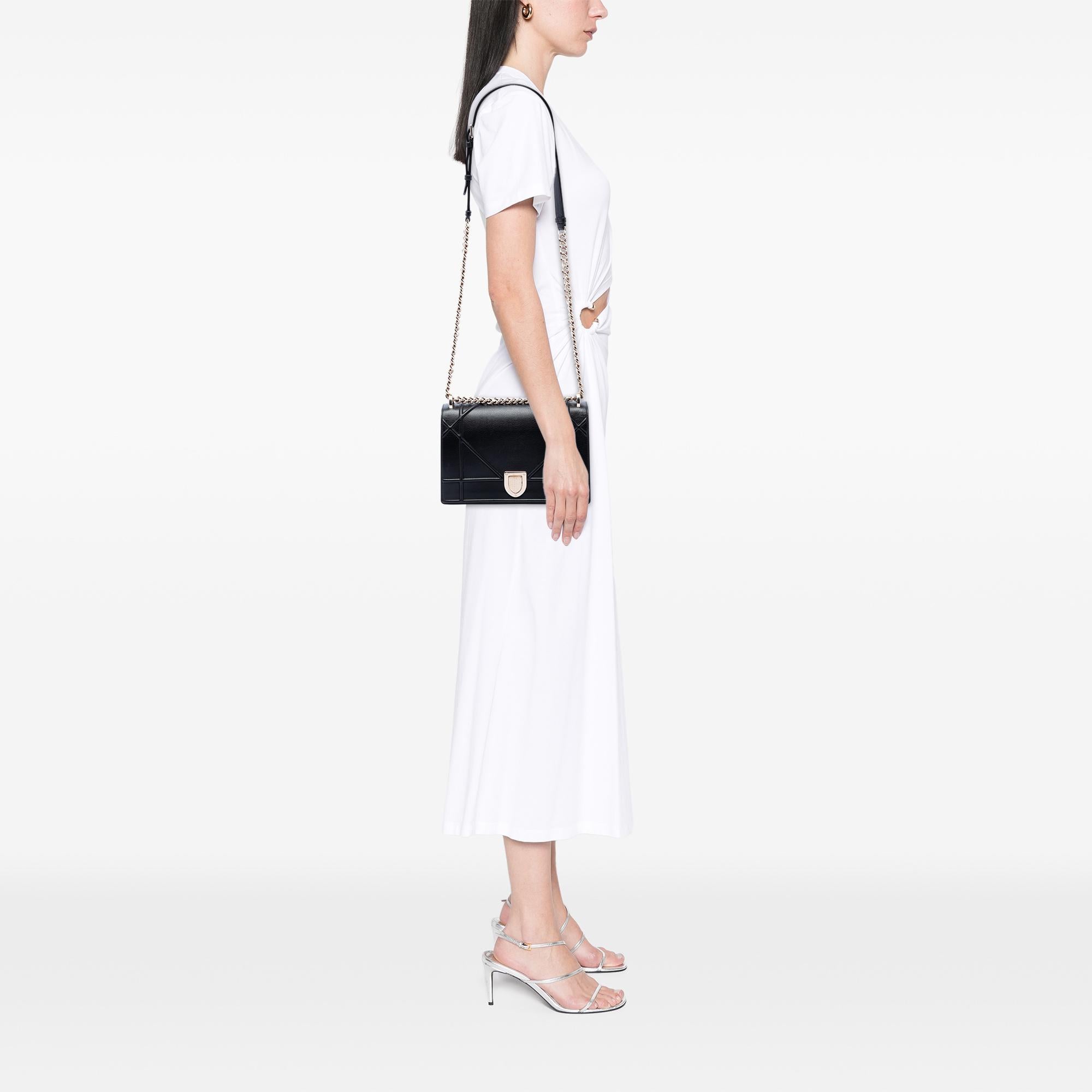 Dior Medium Calfskin Diorama Flap