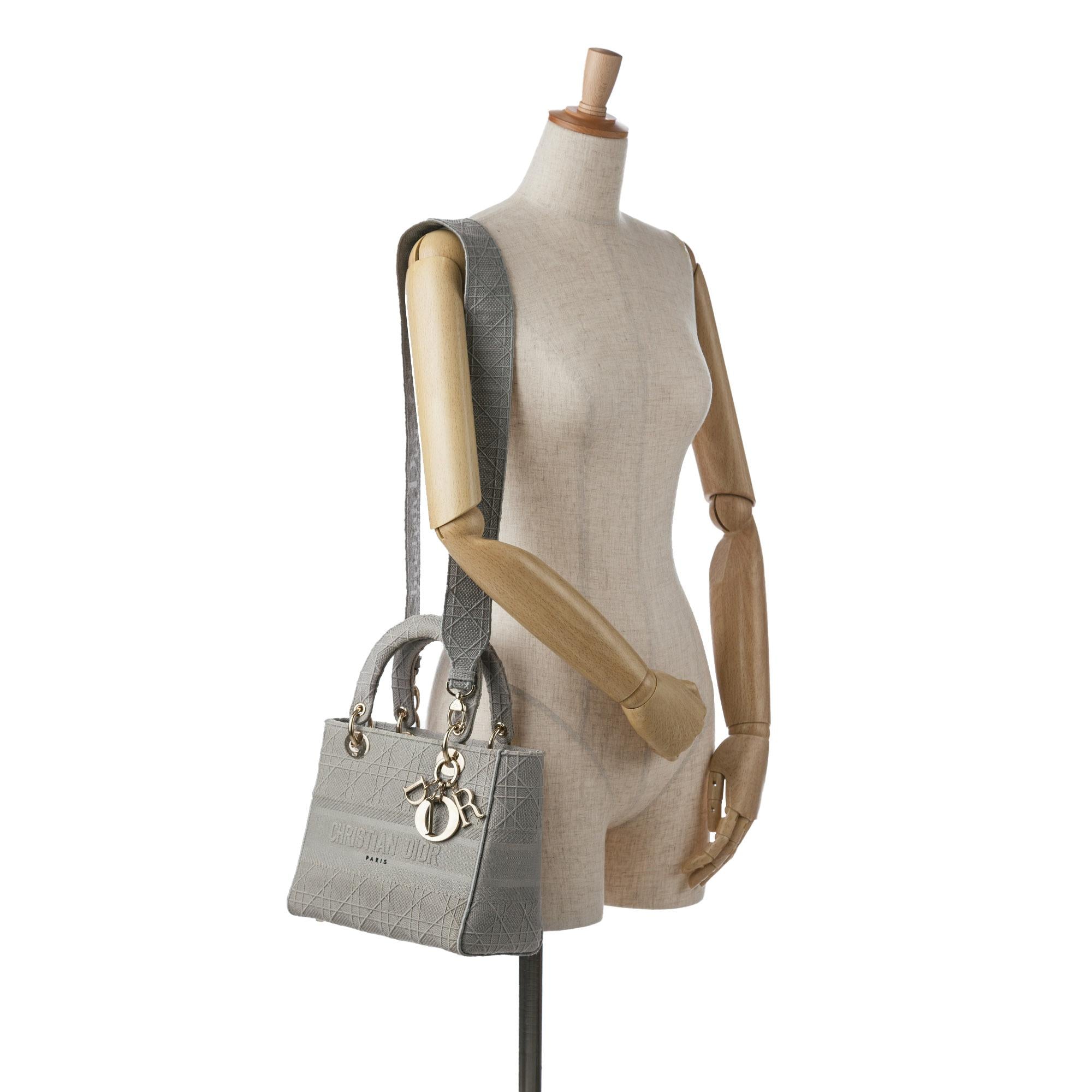 Dior Medium Cannage Lady D-Lite (SHG-VBMPDY)