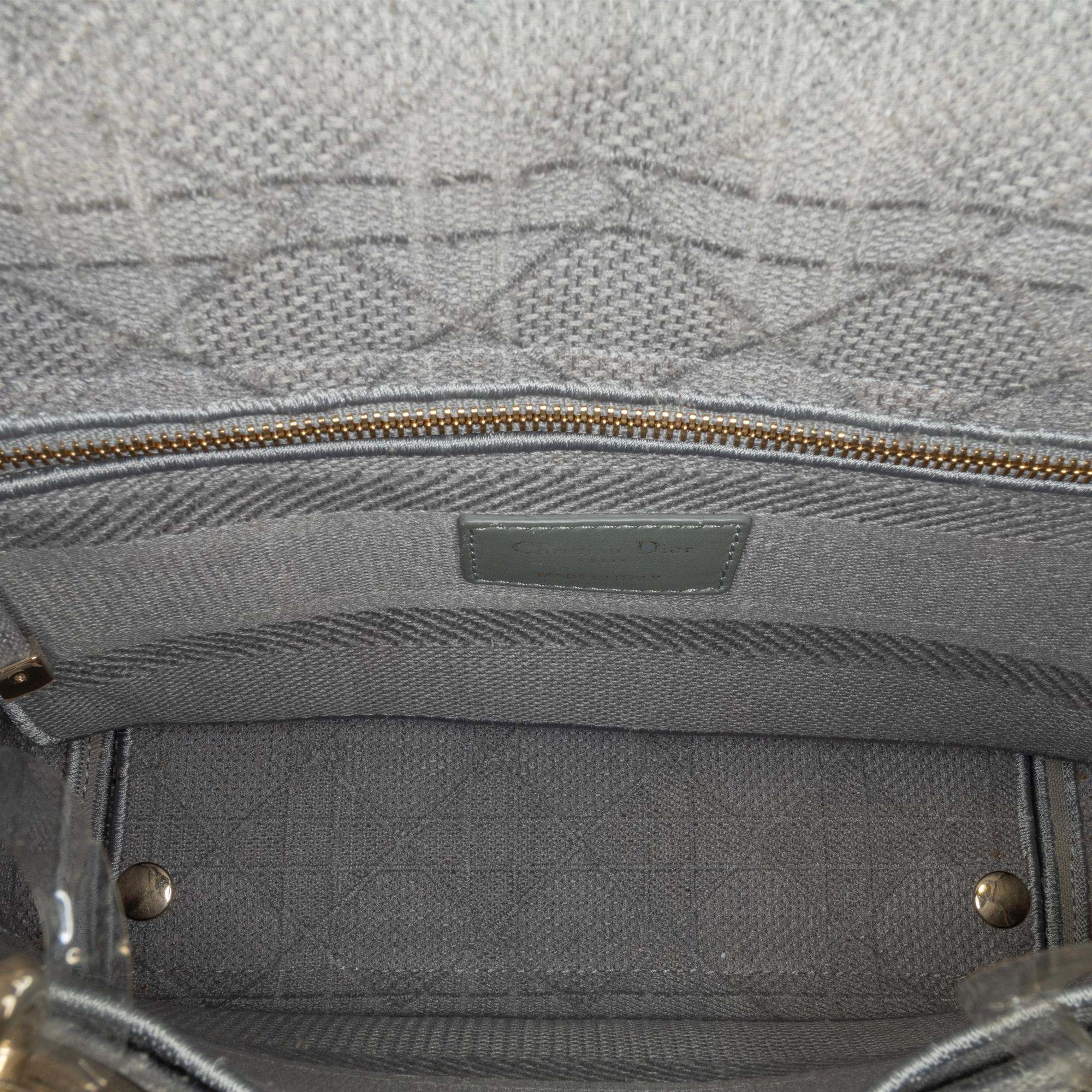Dior Medium Cannage Lady D-Lite (SHG-VOobNy)