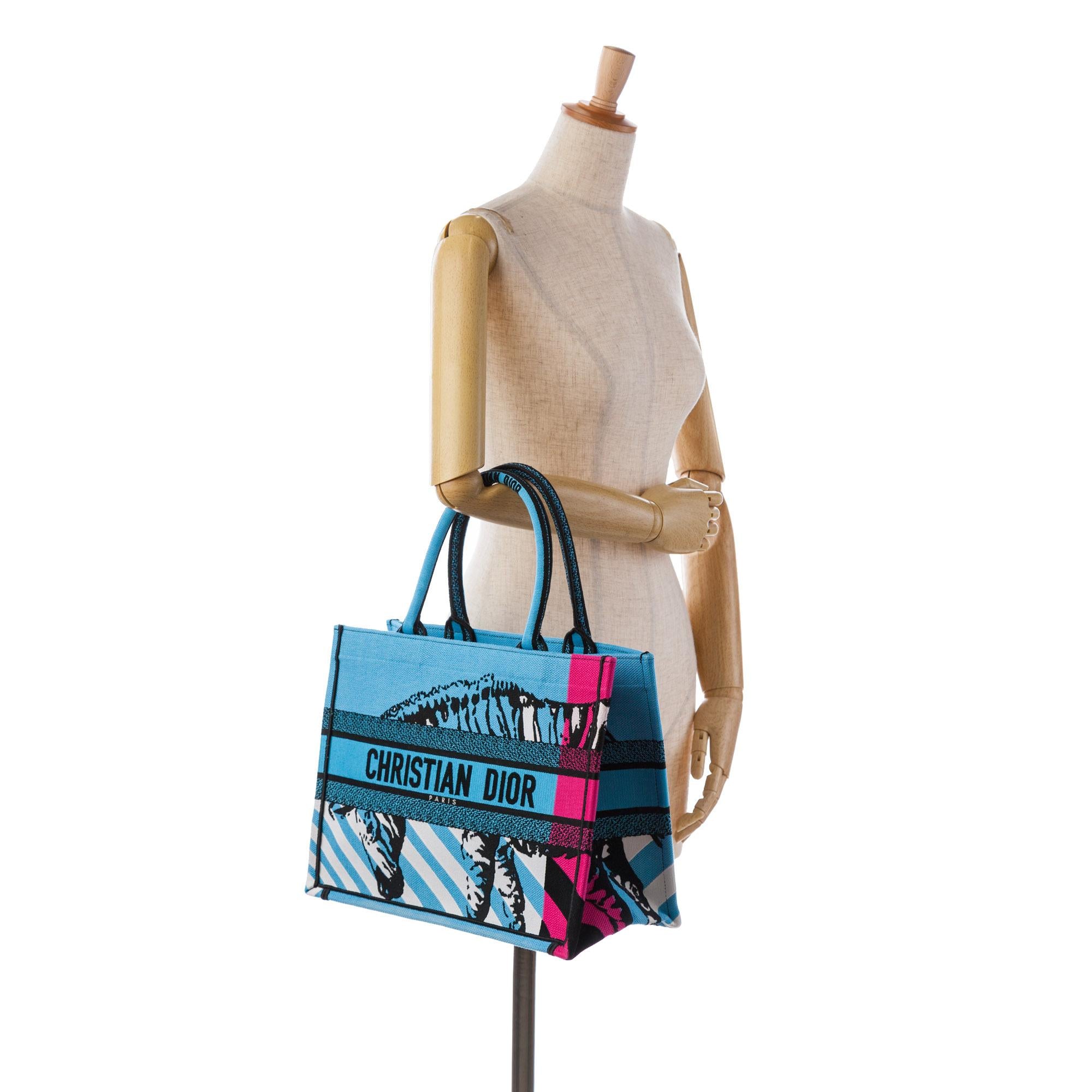 Dior Medium D-Jungle Pop Book Tote