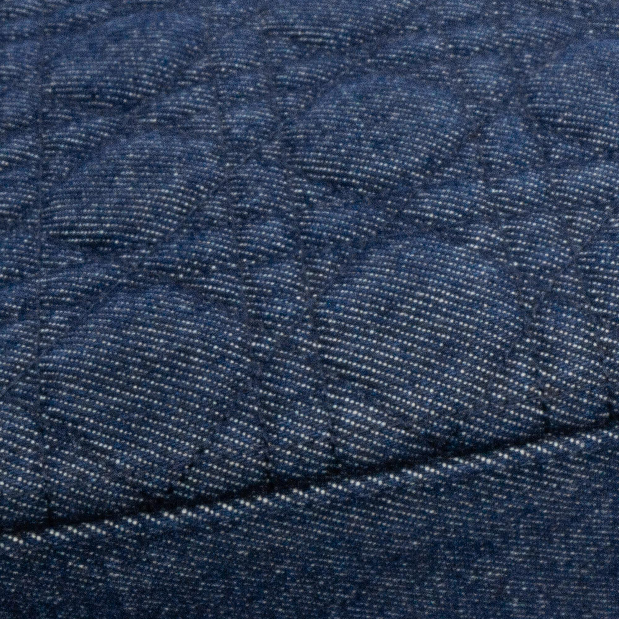 Dior Medium Denim Cannage Lady Dior
