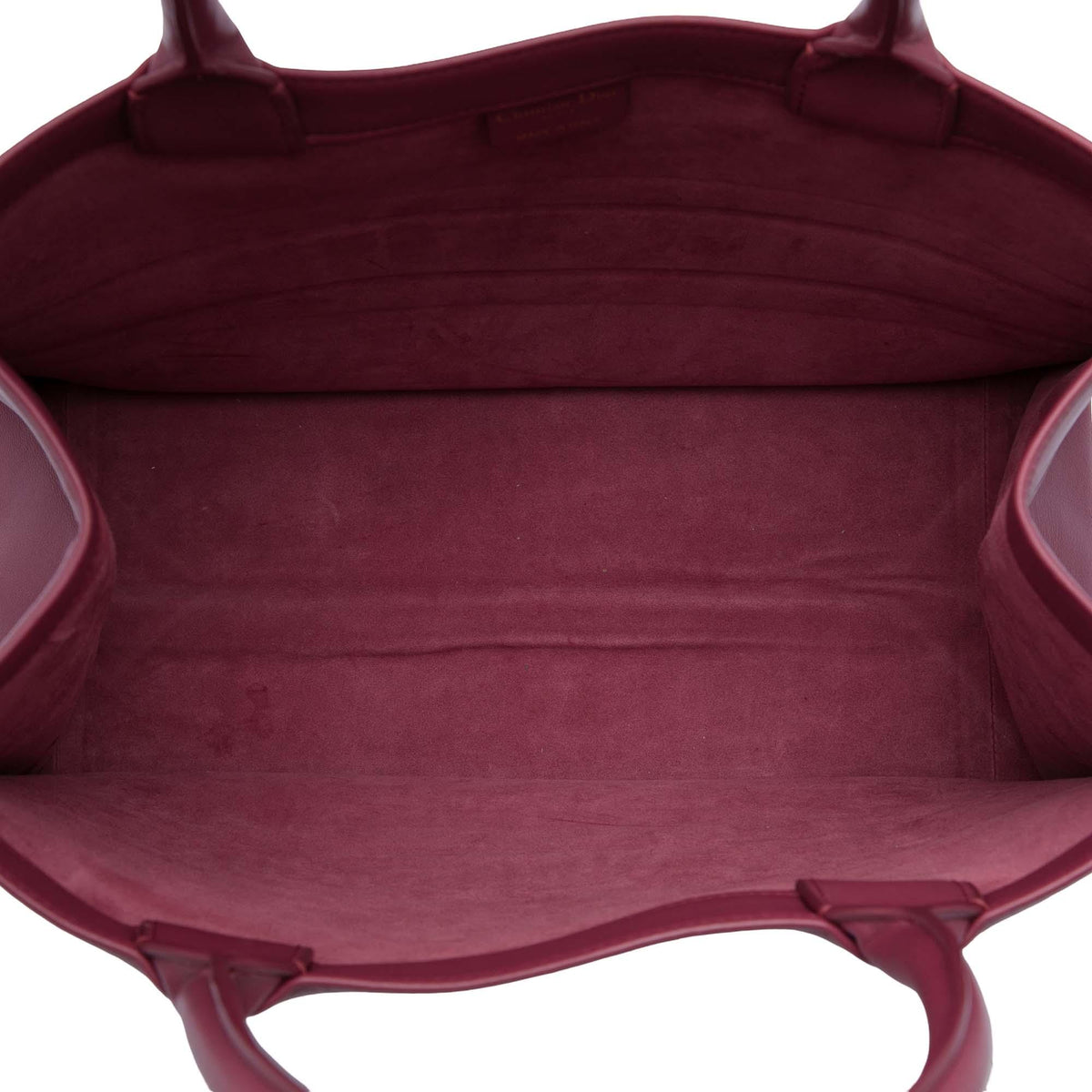 Dior Medium Embossed Leather Book Tote