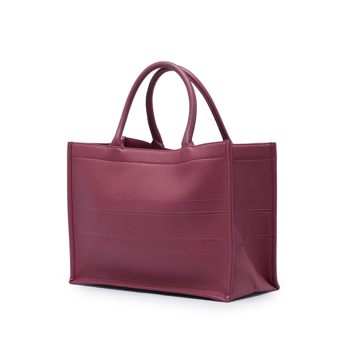 Dior Medium Embossed Leather Book Tote