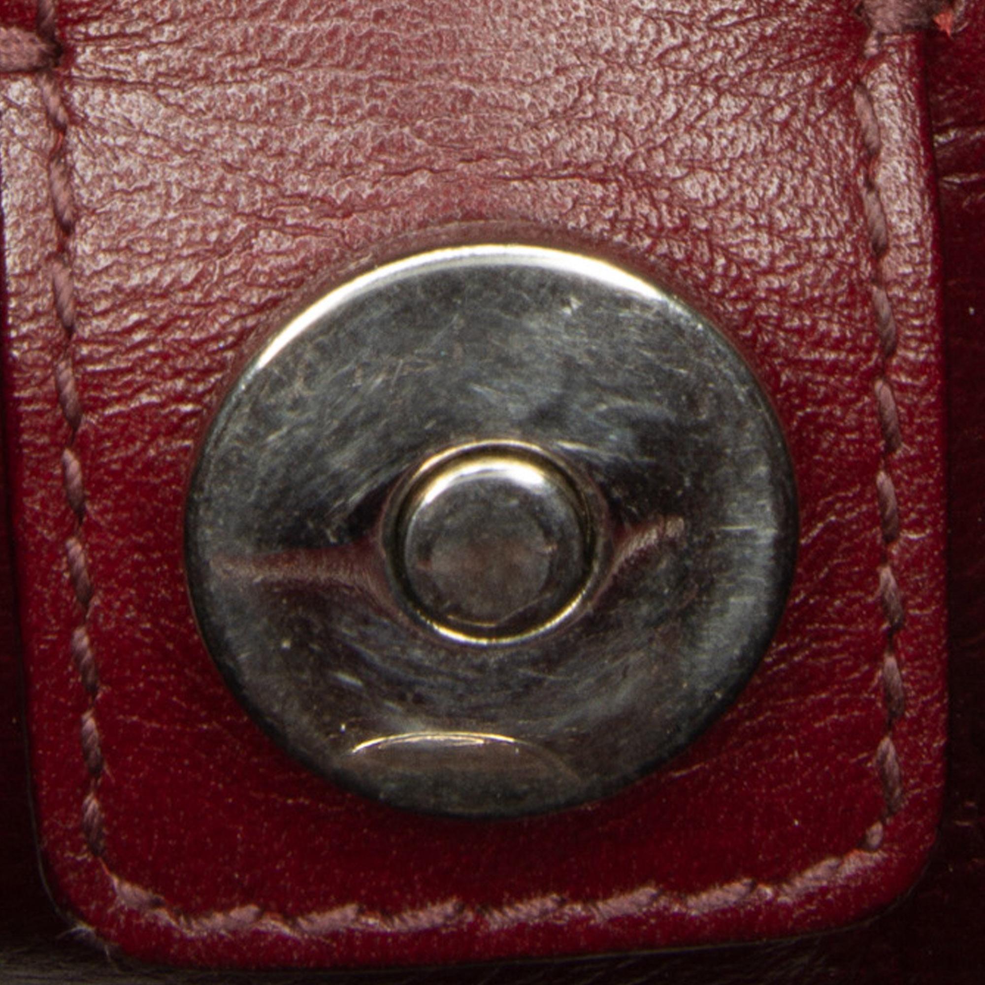 Dior Medium Embroidered Diorissimo Satchel