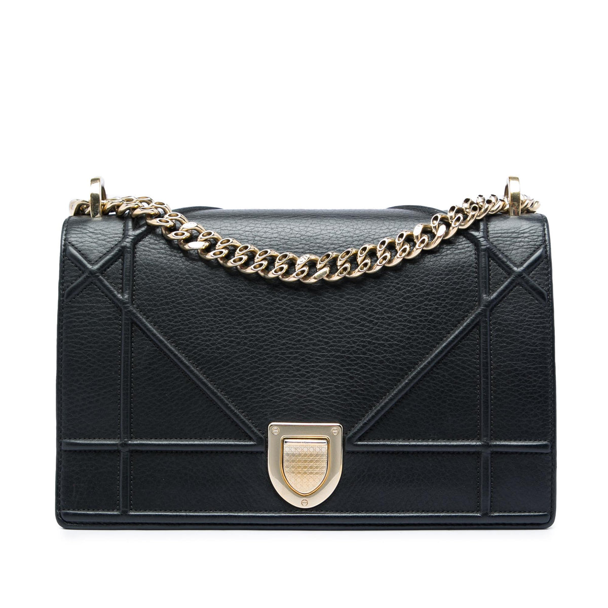 Dior Medium Grained Calfskin Diorama Flap