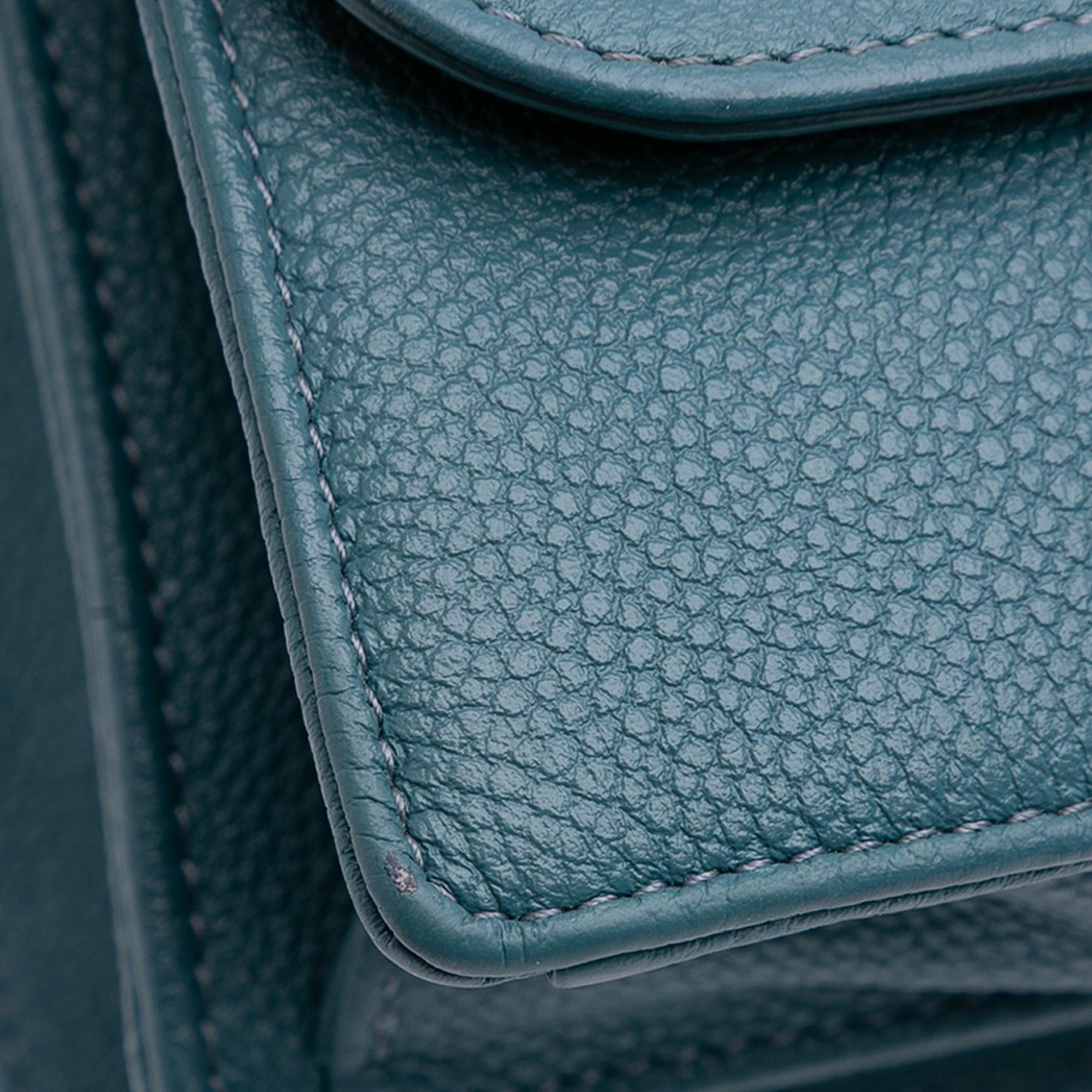 Dior Medium Grained Calfskin Diorama Satchel