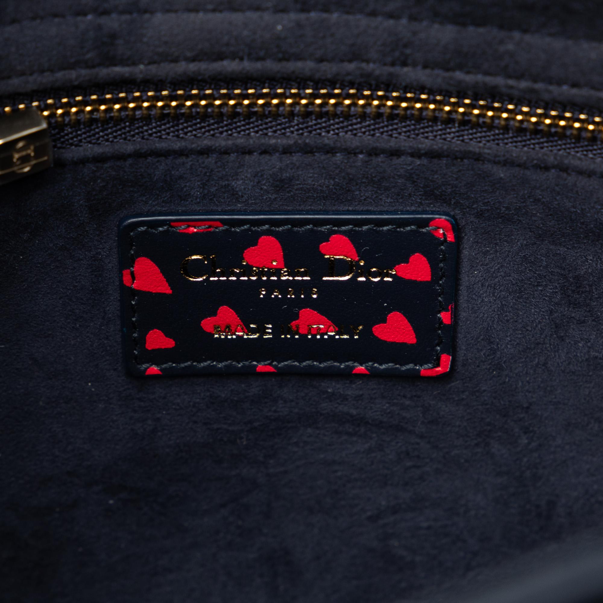 Dior Medium I Love Paris Lady Dior Satchel (SHG-BeTTle)