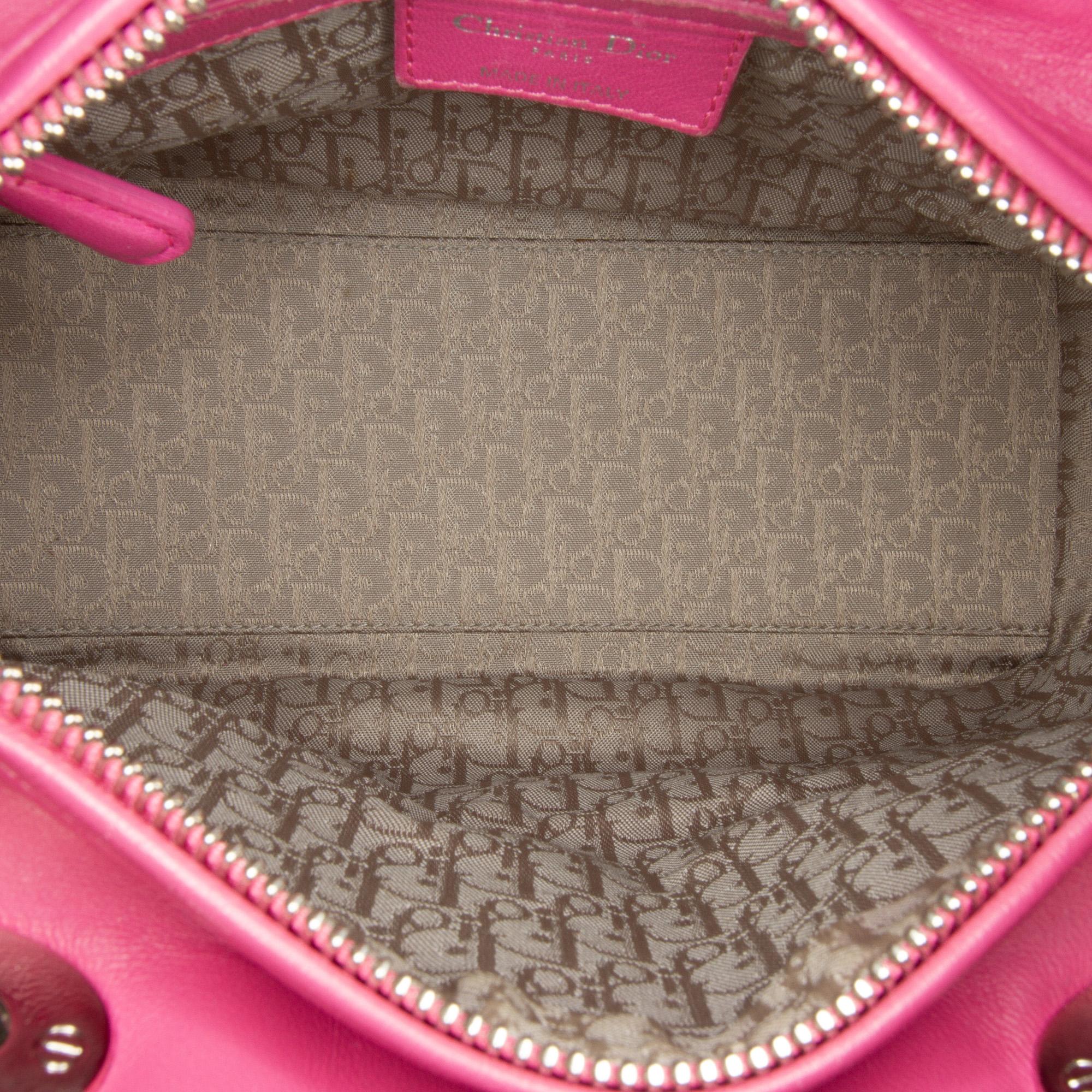 Dior Medium Lambskin Cannage Lady Dior
