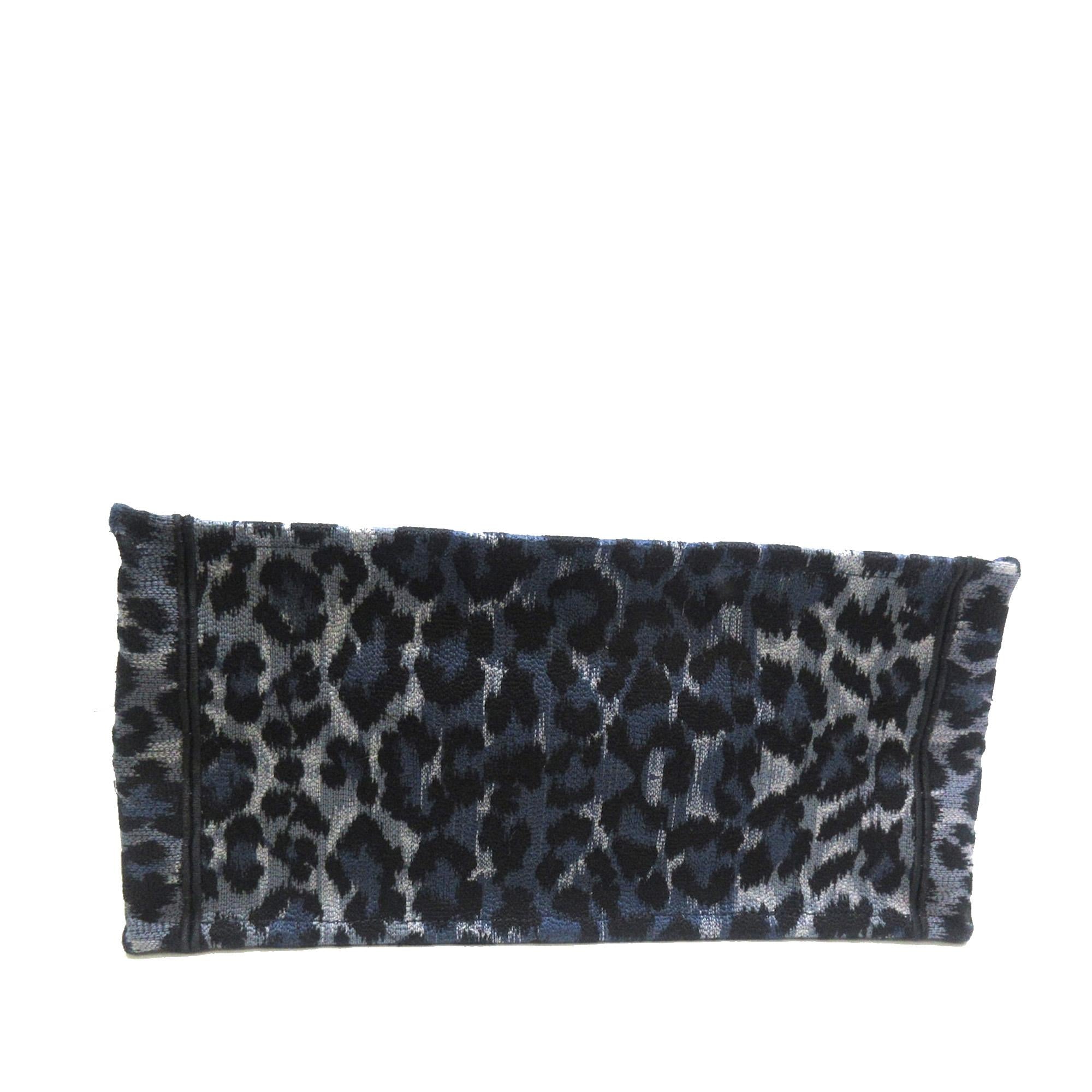 Dior Medium Leopard Mizza Book Tote (SHG-TUXp1d)
