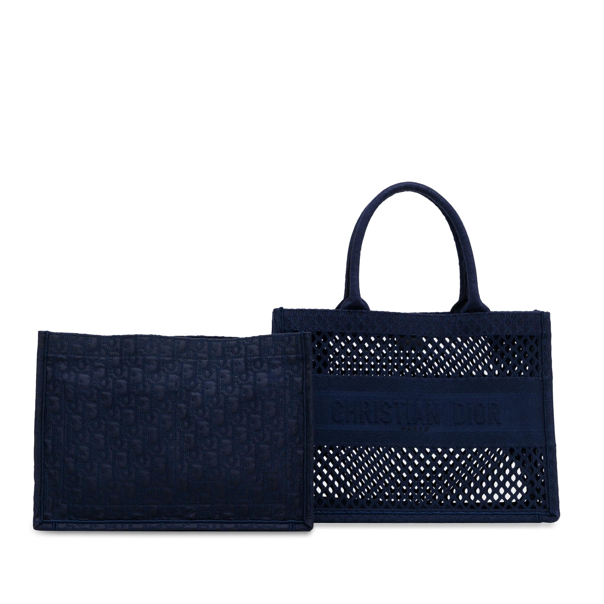 Dior Medium Mesh Book Tote (SHG-nZJBTa)
