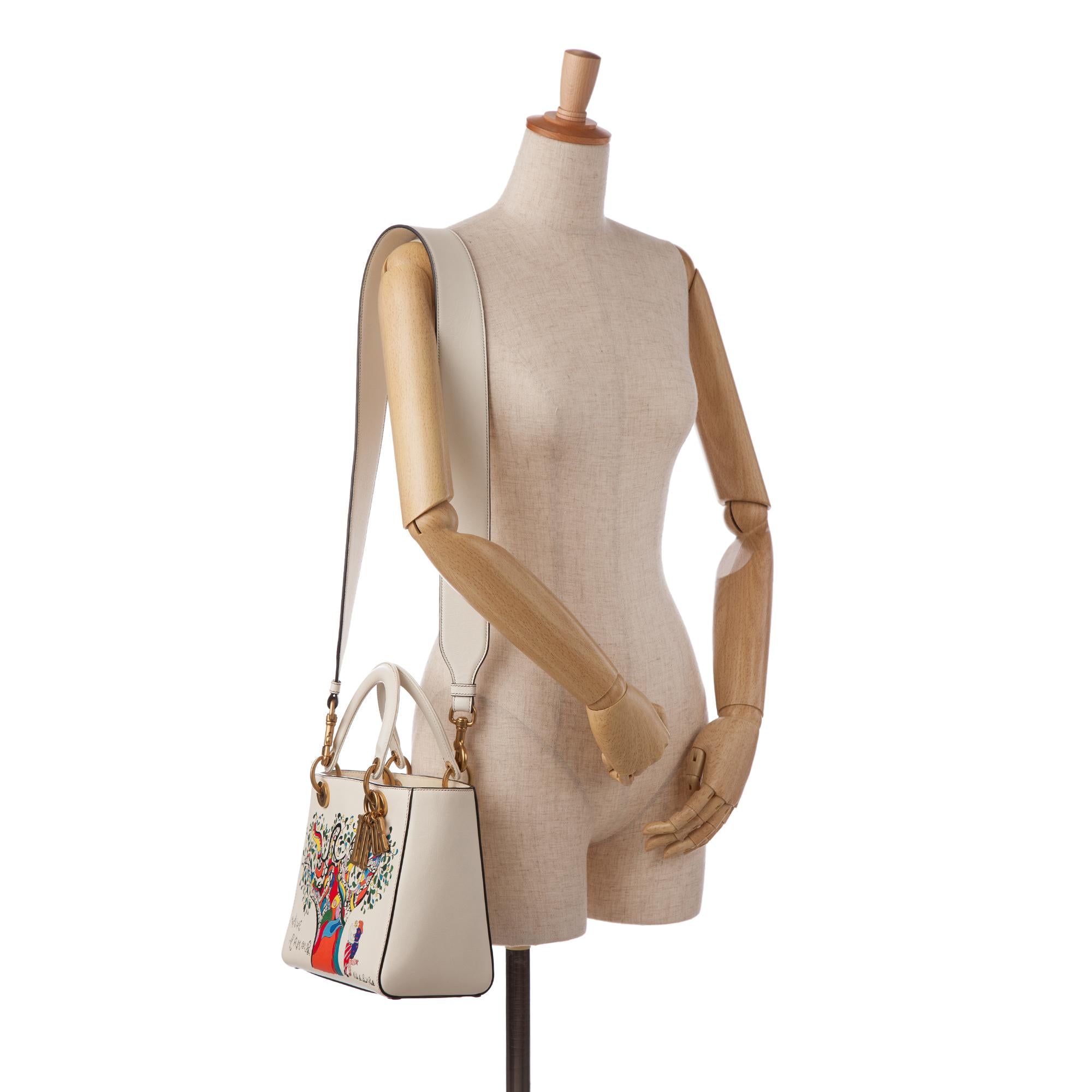 Dior Medium Niki De Saint Phalle Lady Dior (SHG-ZHEI2E)