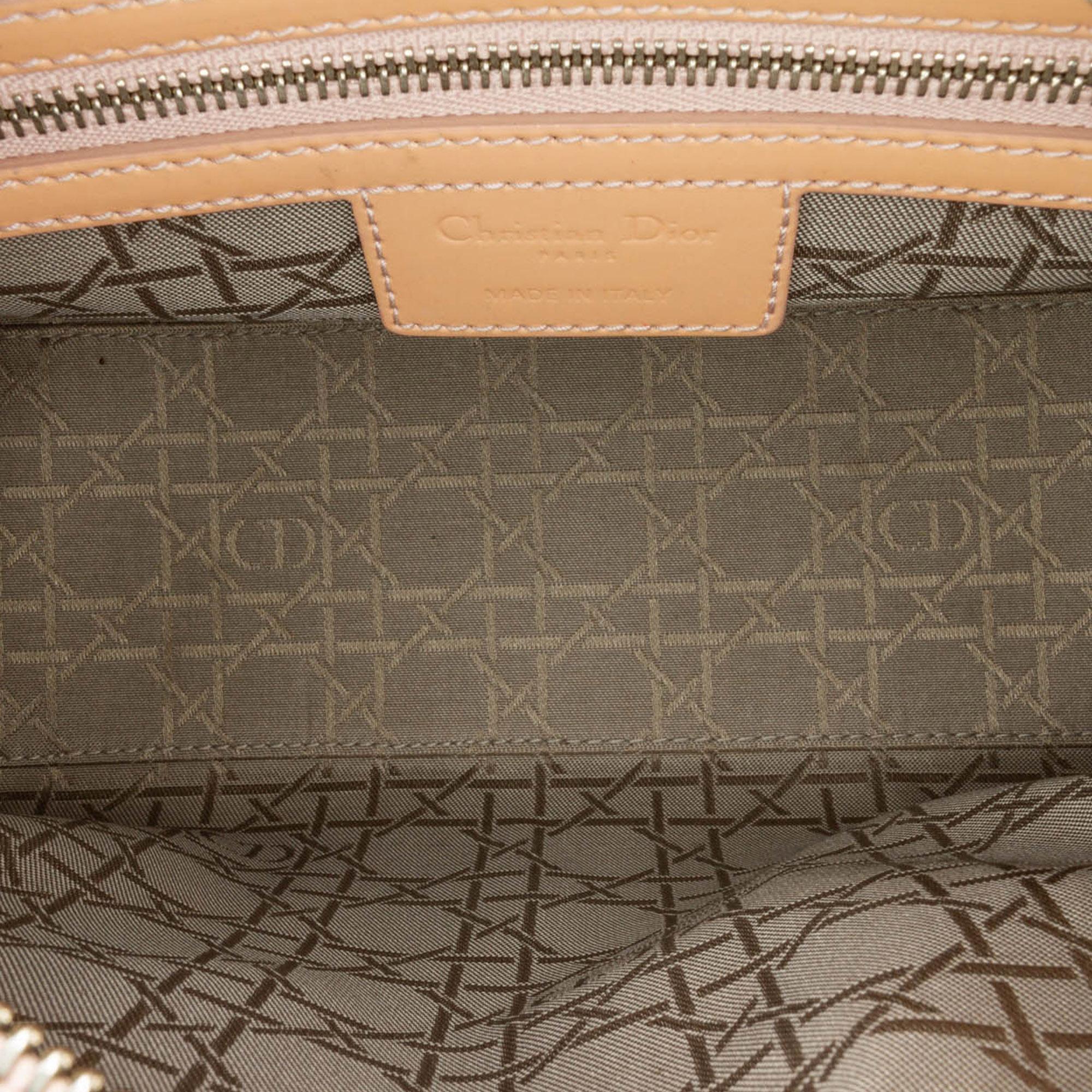 Dior Medium Patent Cannage Lady Dior