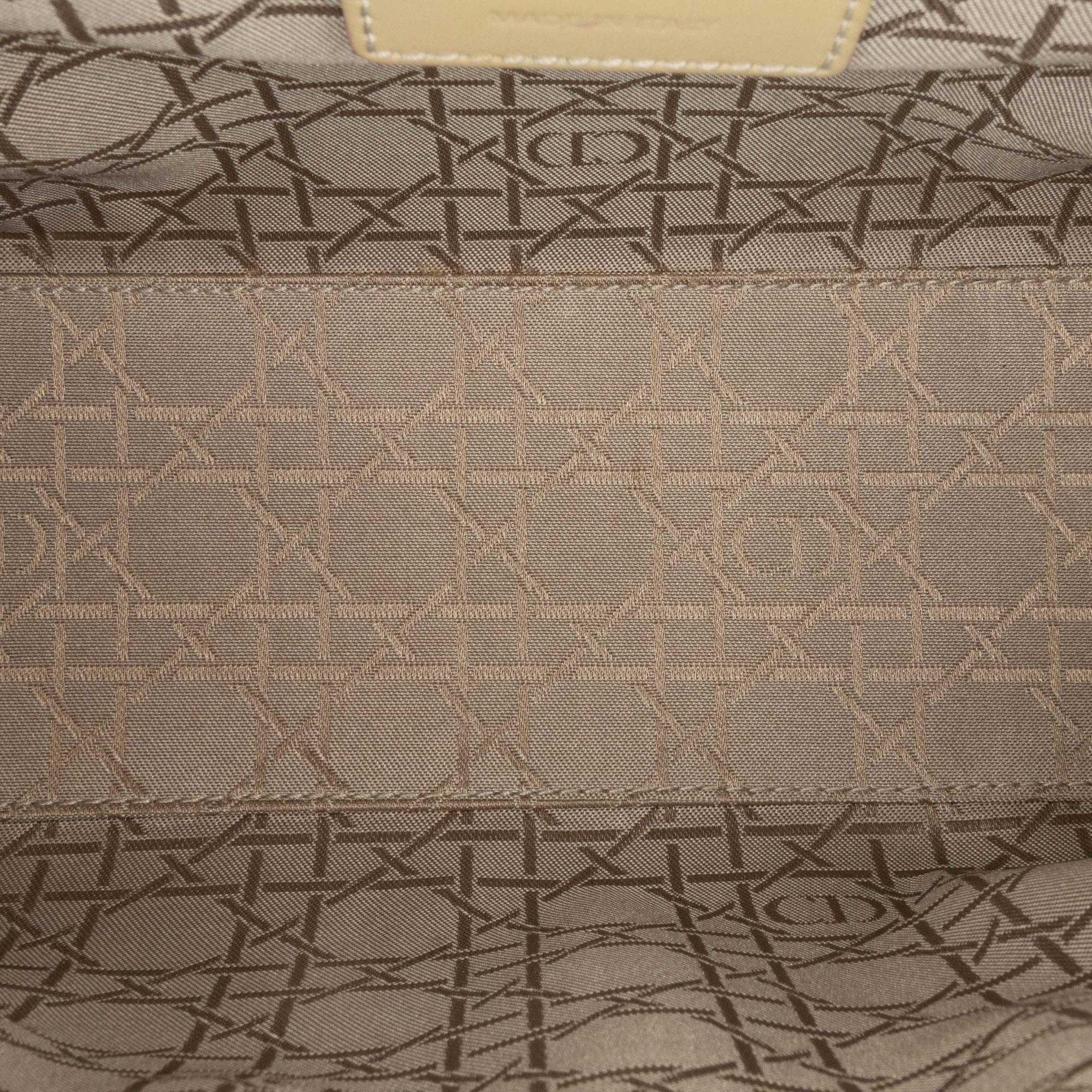 Dior Medium Patent Cannage Lady Dior