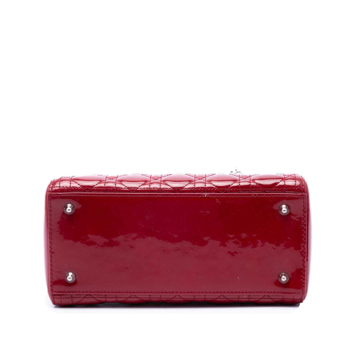 Dior Medium Patent Cannage Lady Dior