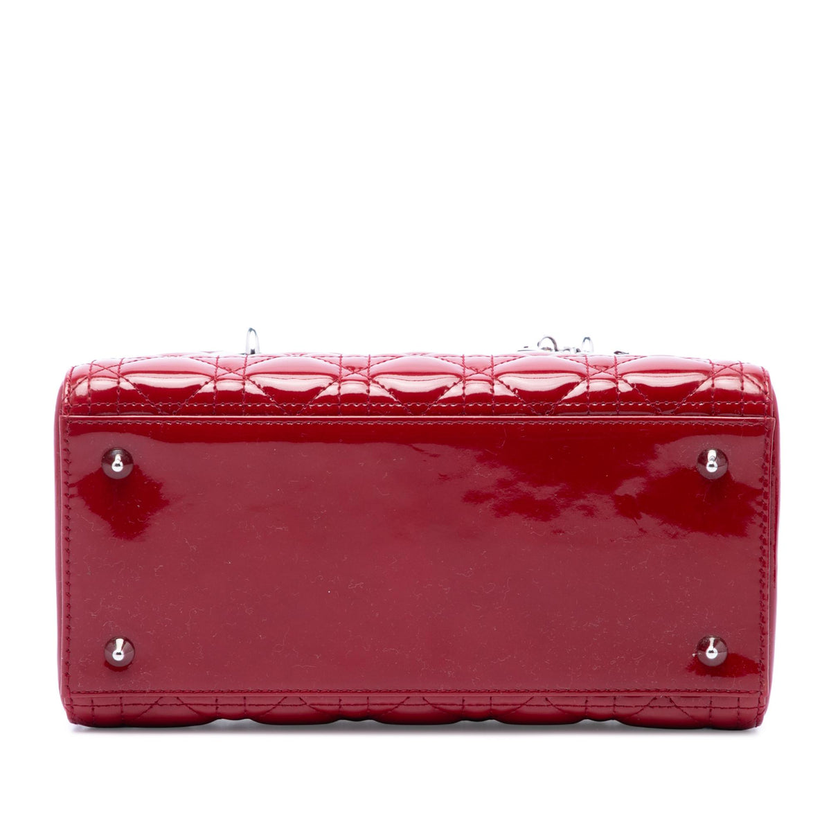 Dior Medium Patent Cannage Lady Dior