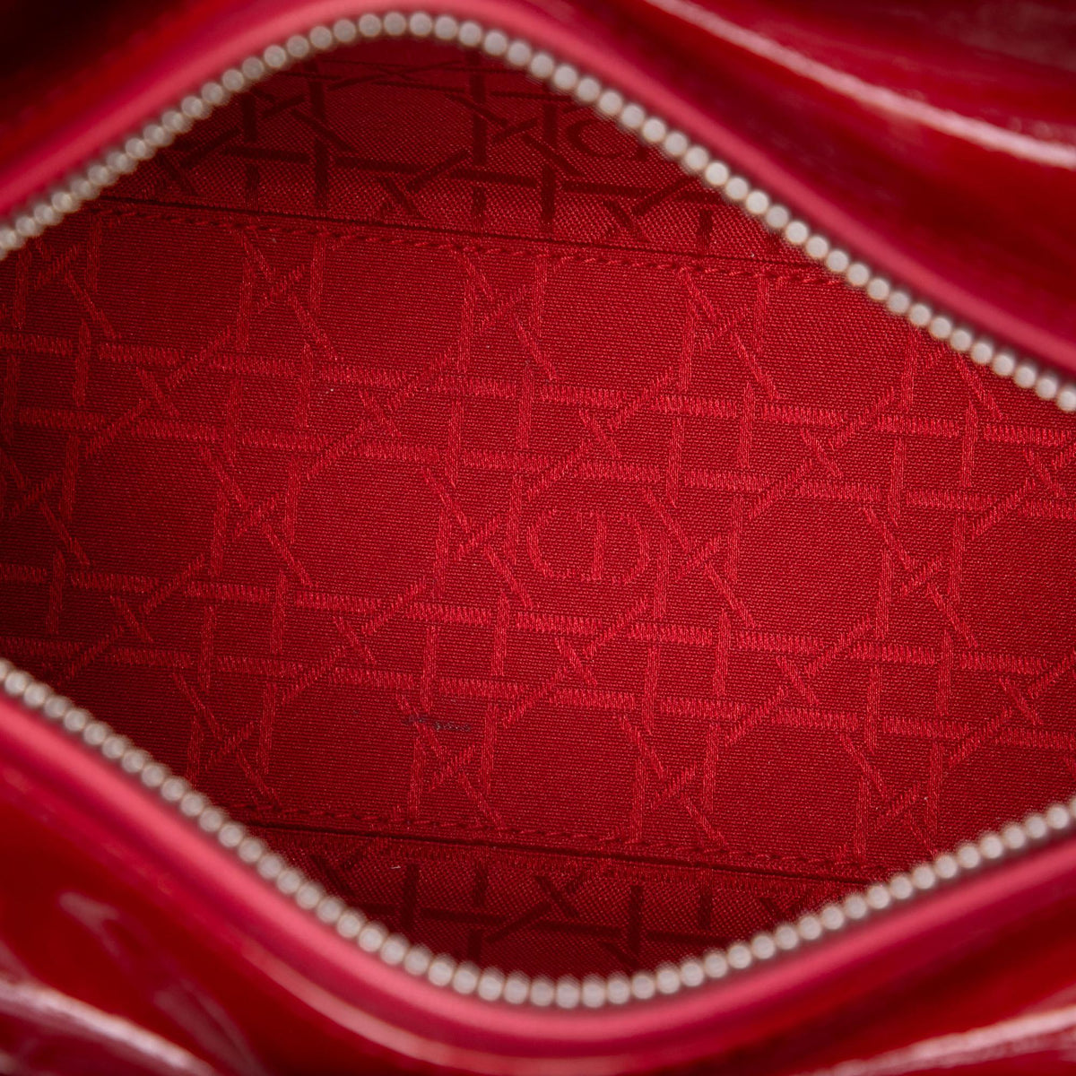 Dior Medium Patent Cannage Lady Dior