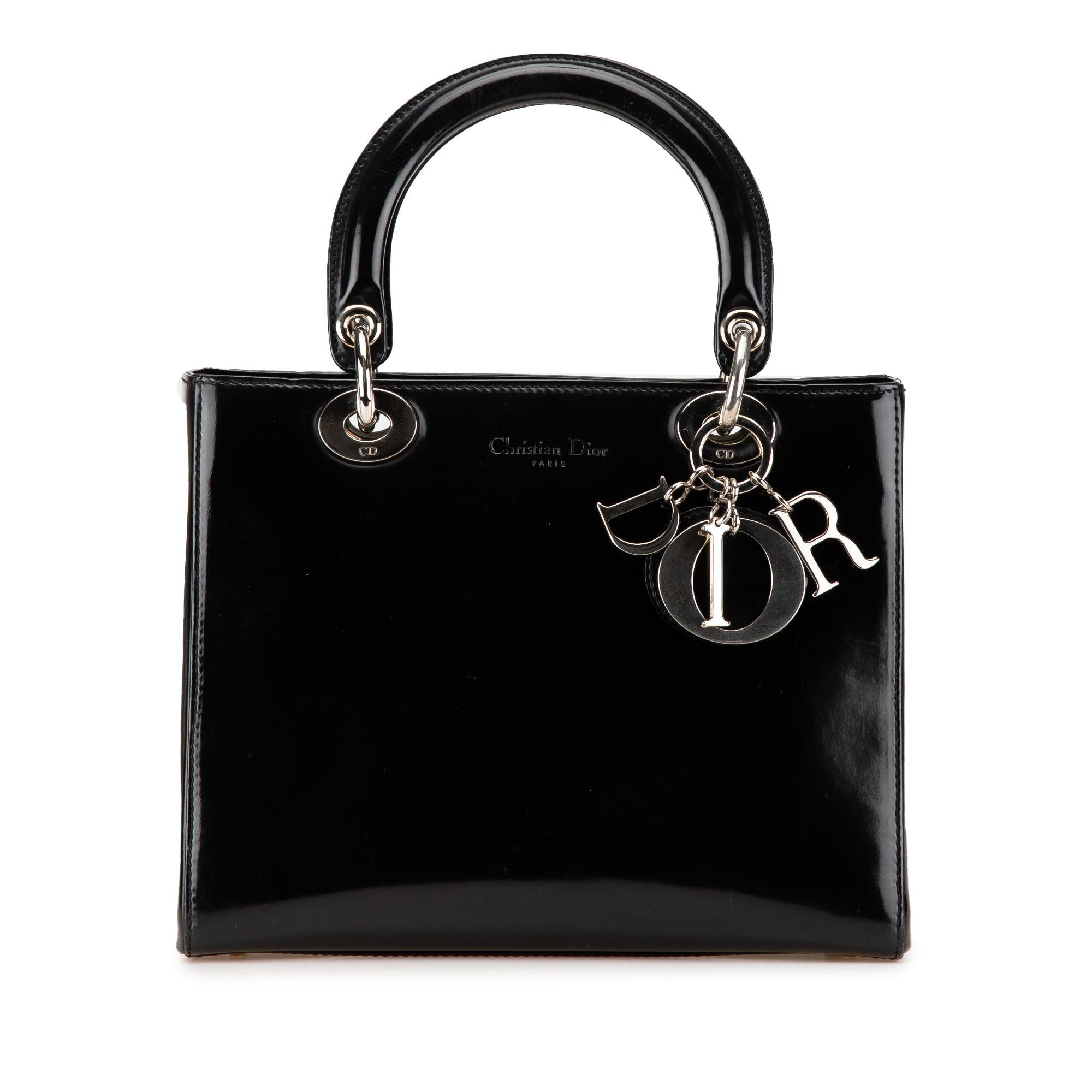 Dior Medium Patent Lady Dior