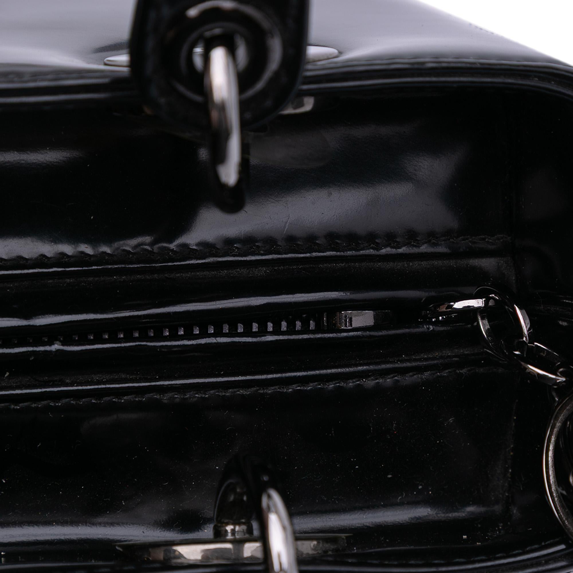 Dior Medium Patent Lady Dior
