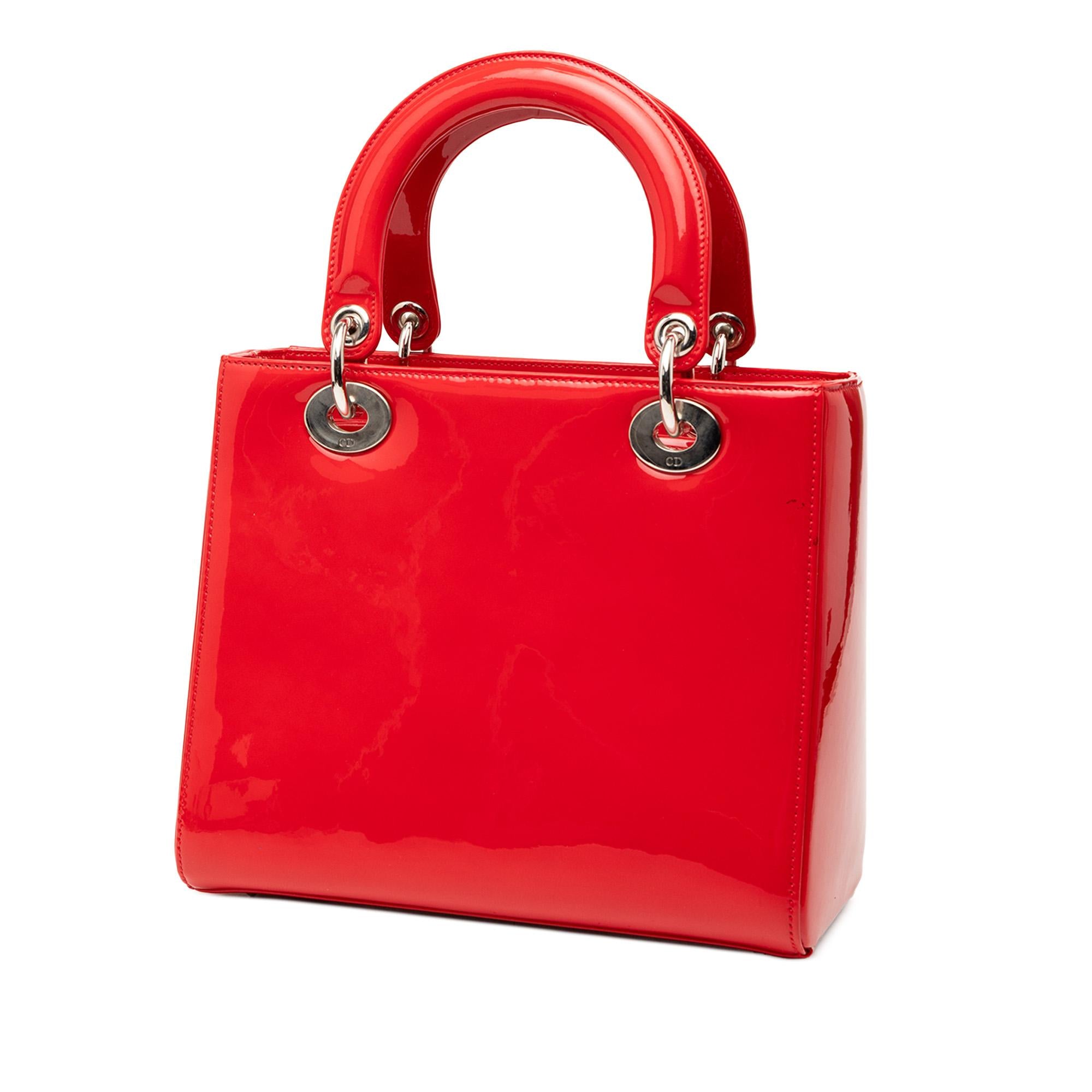 Dior Medium Patent Lady Dior