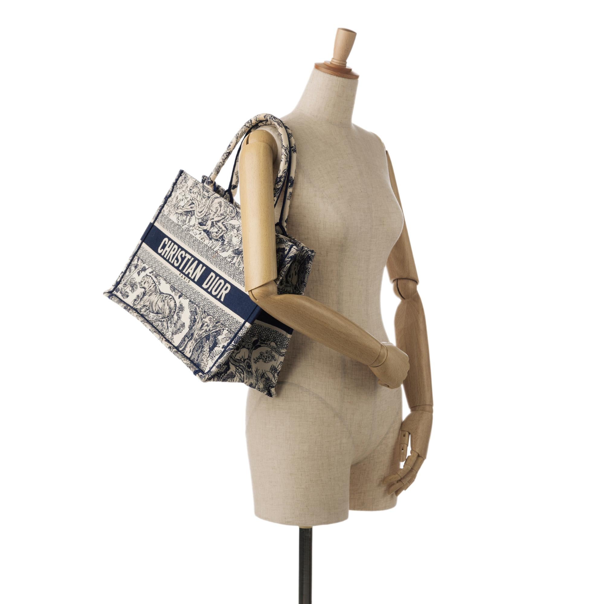 Dior Medium Toile de Jouy Book Tote (SHG-gY64Wb)