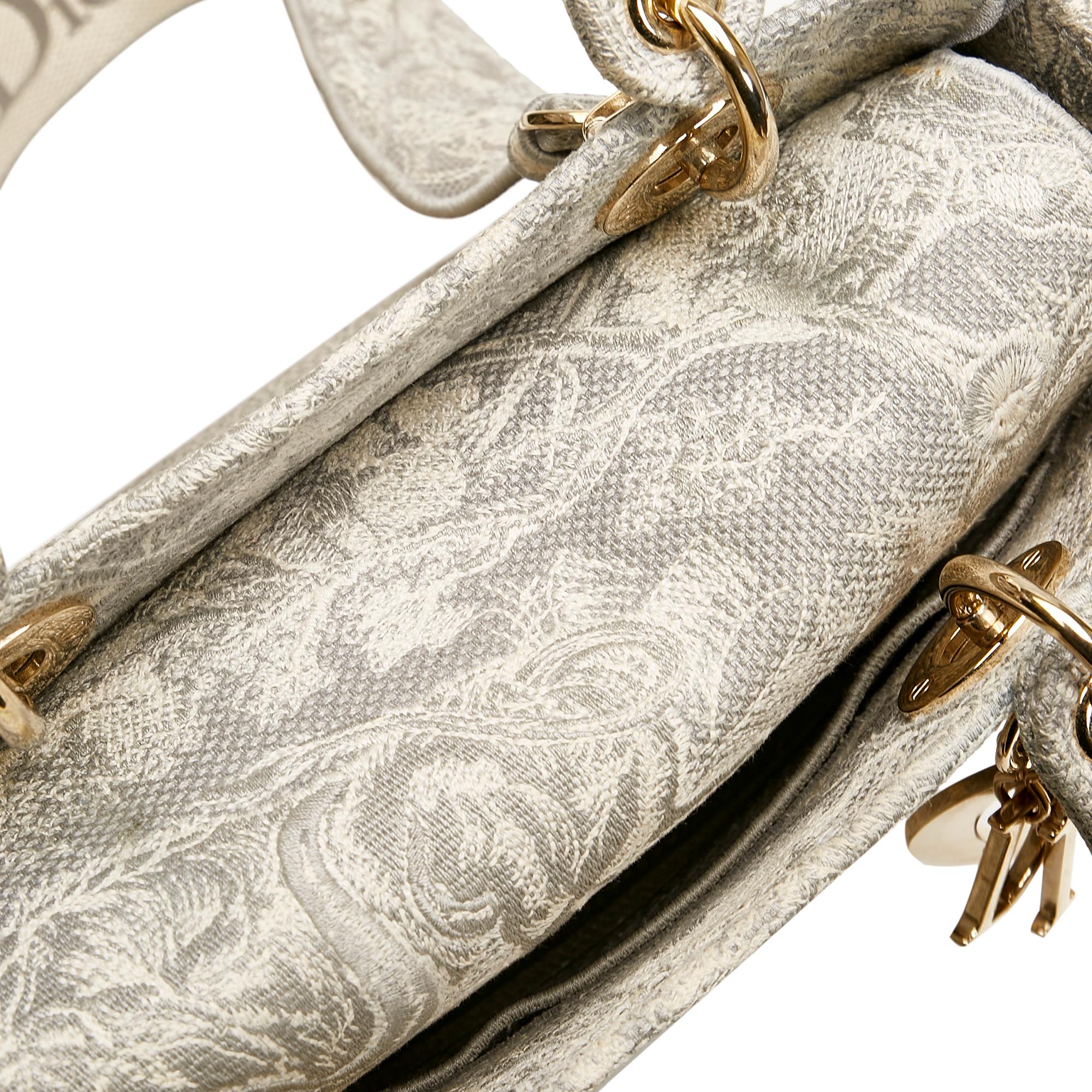 Dior Medium Toile de Jouy Lady D-Lite (SHG-QLSZrh)