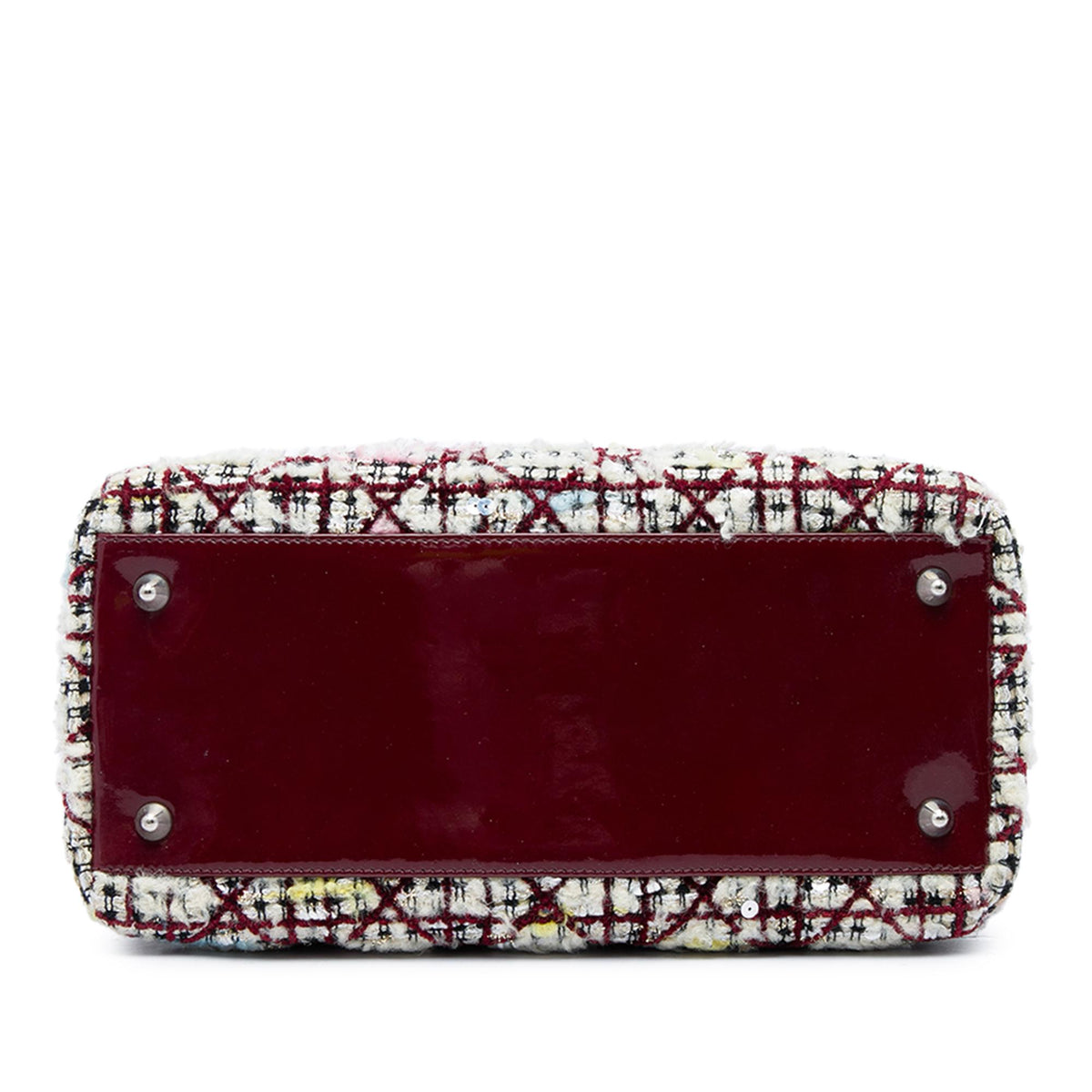 Dior Medium Tweed Cannage Lady Dior
