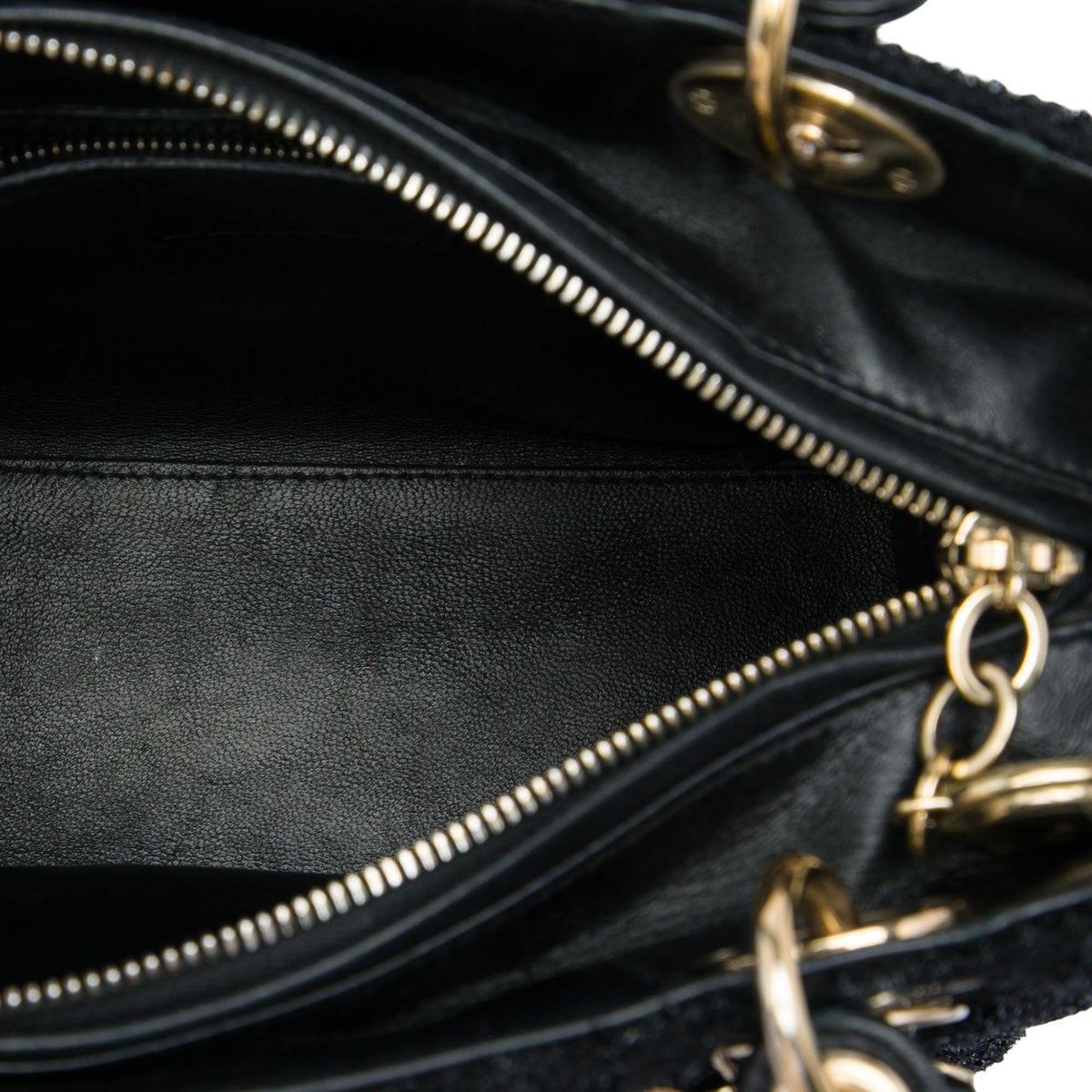 Dior Medium Tweed Cannage Lady Dior