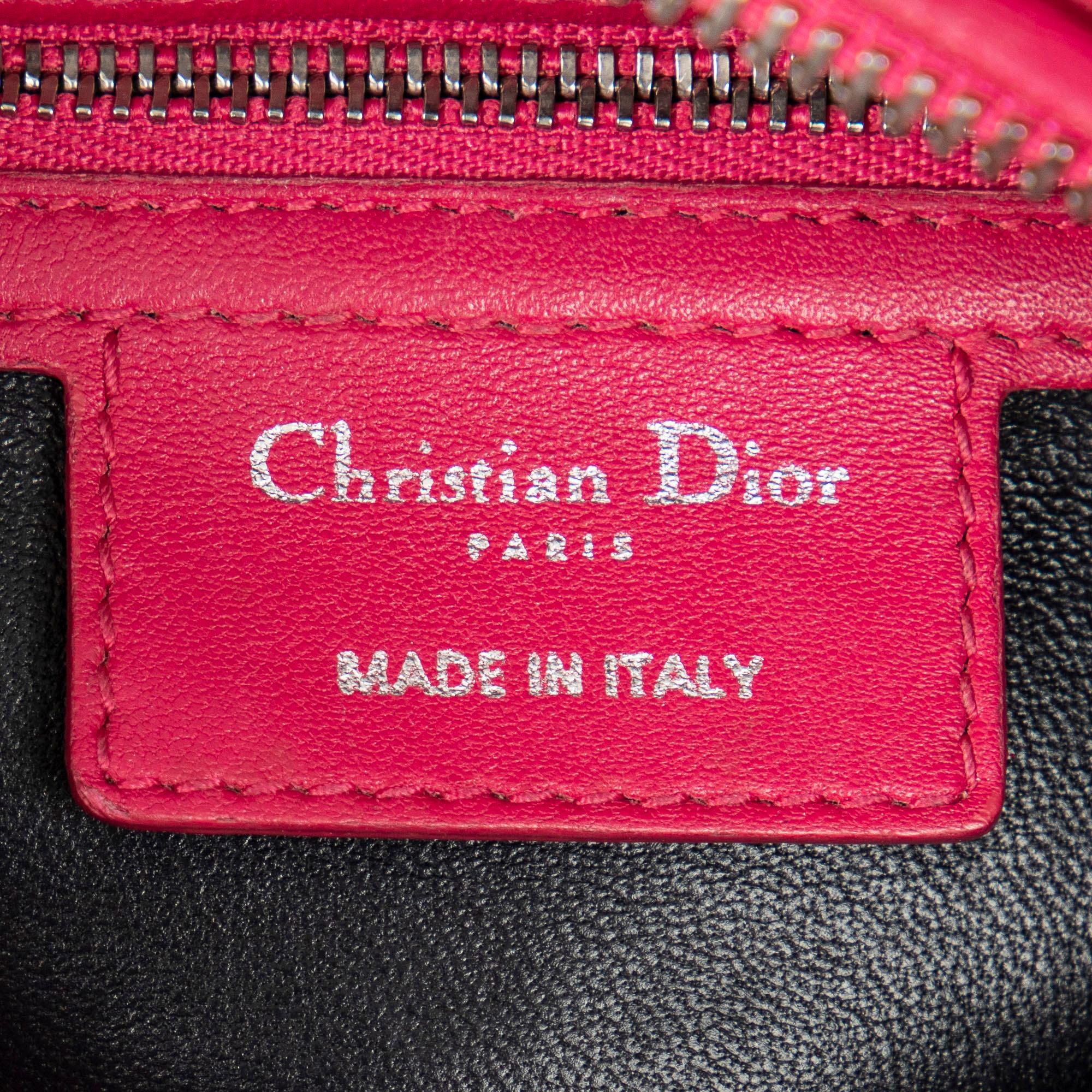 Dior Medium Tweed Lady Dior Satchel (SHG-8yJnUk)