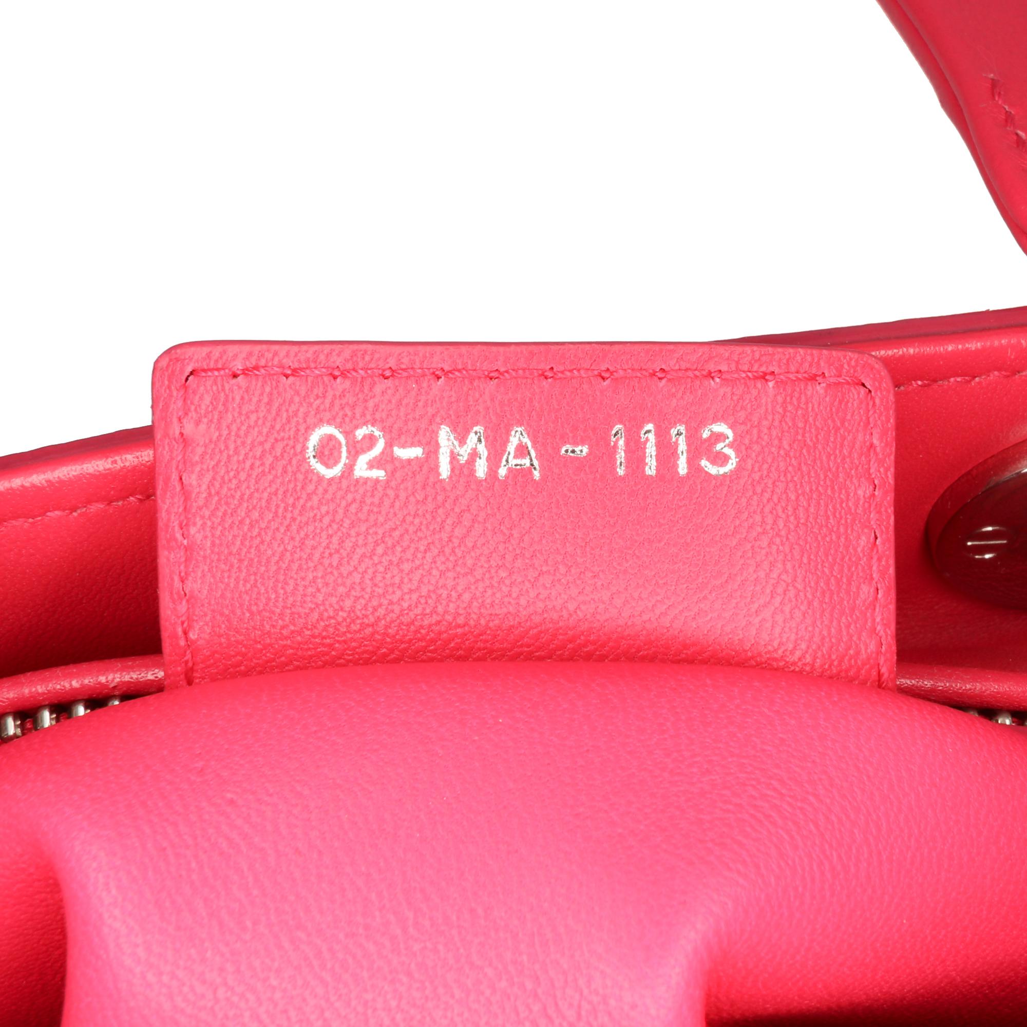 Dior Medium Woven Raffia Lady Dior