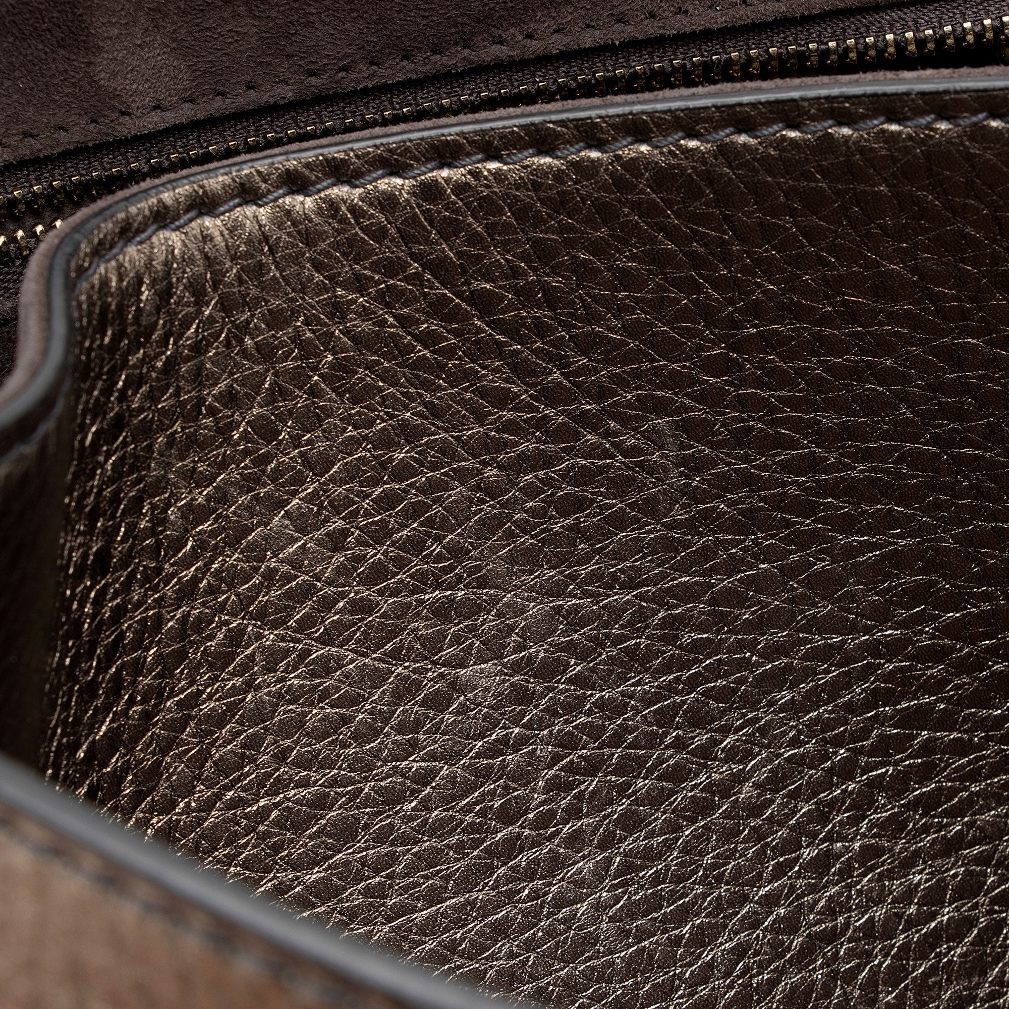 Dior Metallic Grained Calfskin Dio(R)evolution Flap Bag