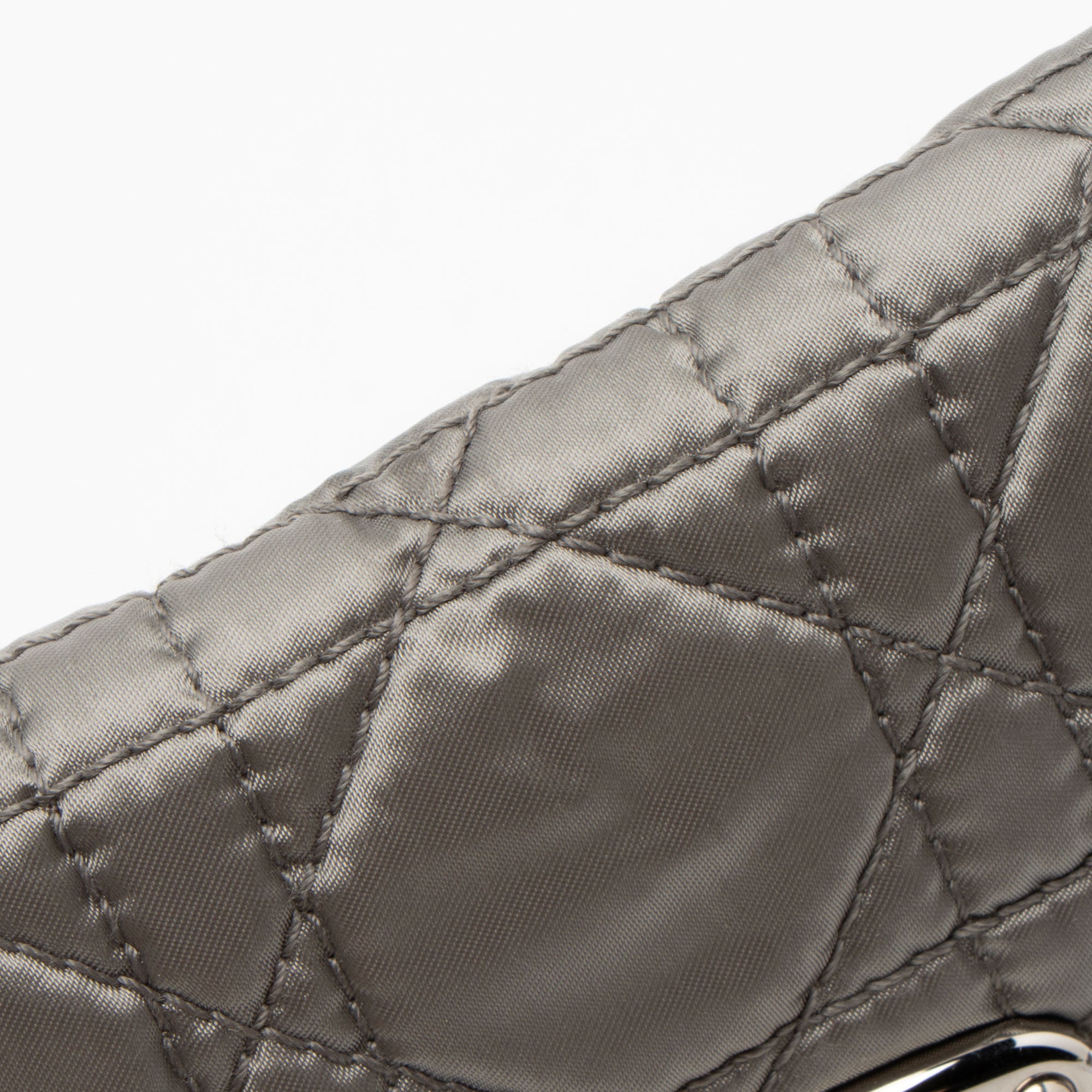 Dior Metallic Cannage Nylon Charming Lock Crossbody (SHF-Bqgk26)