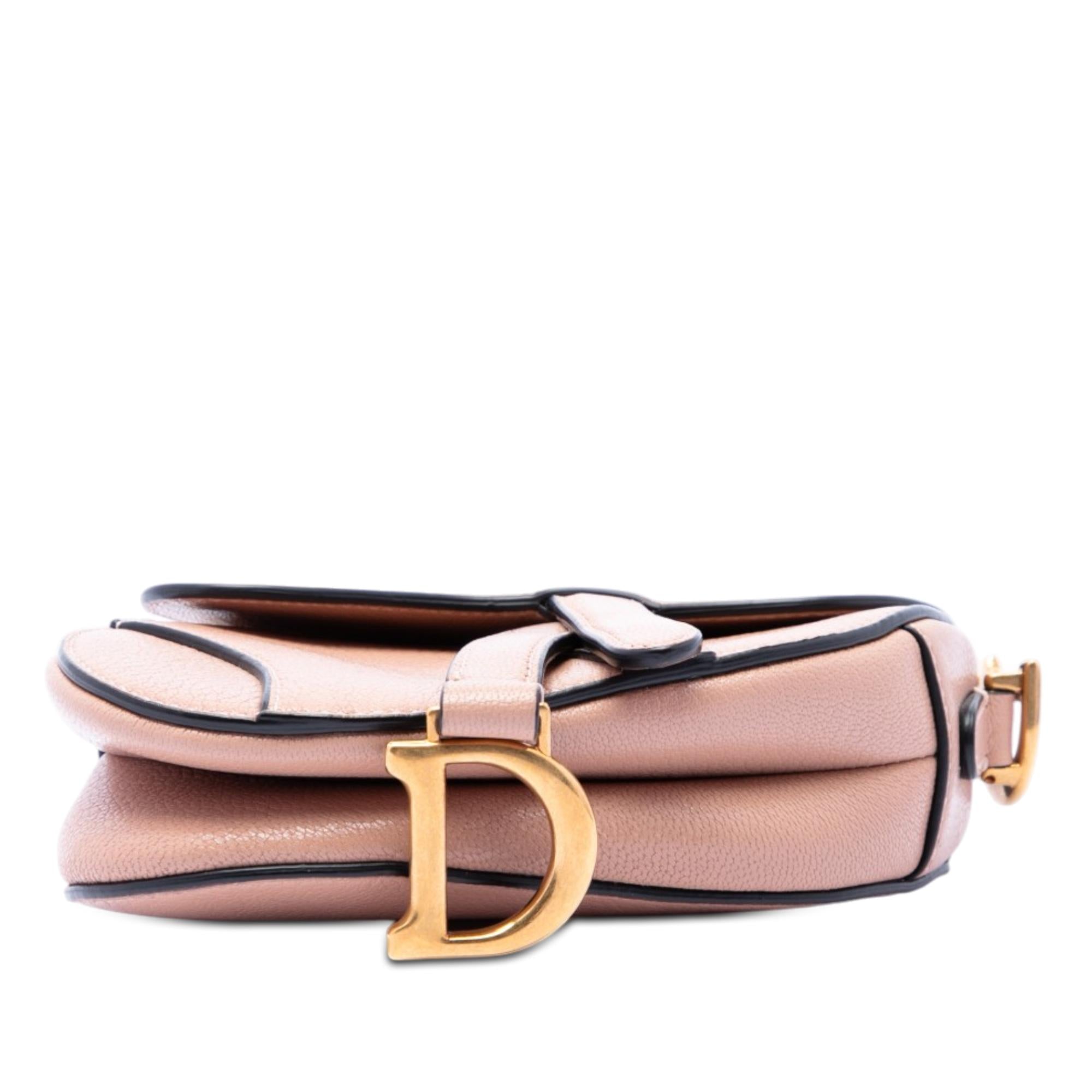 Dior Micro Goatskin Saddle Bag
