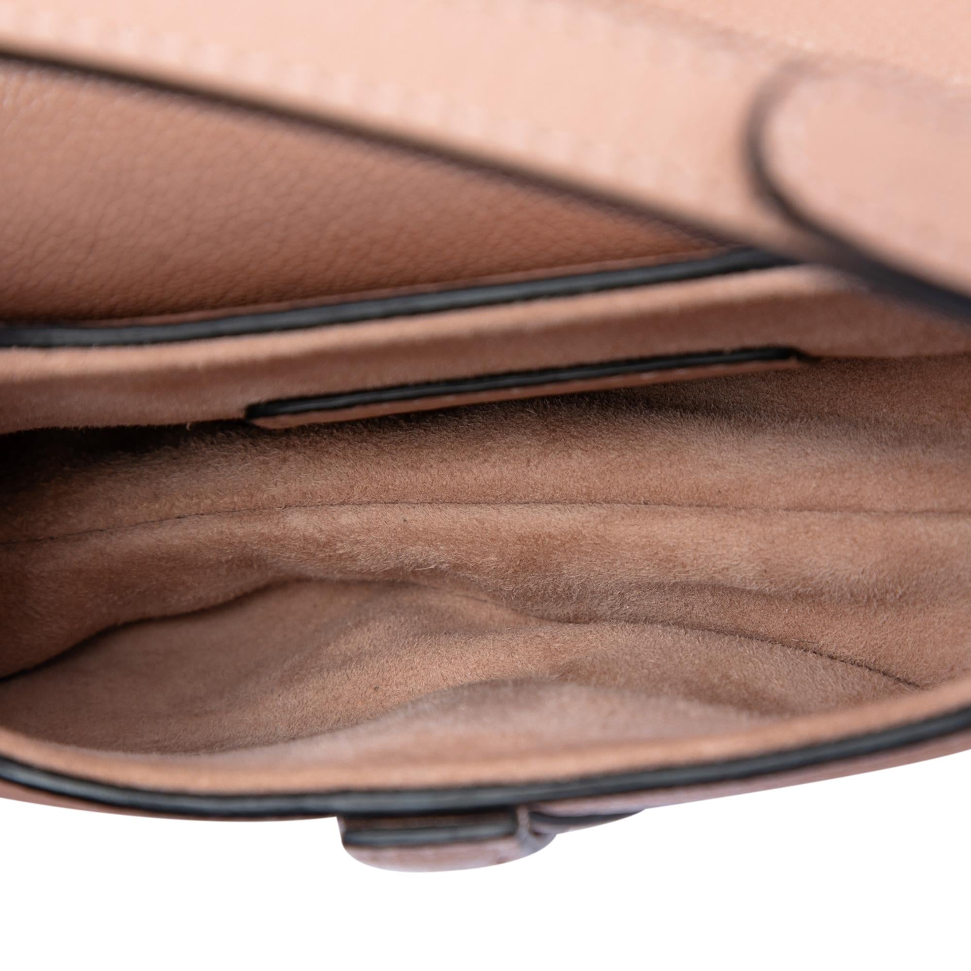 Dior Micro Goatskin Saddle Bag